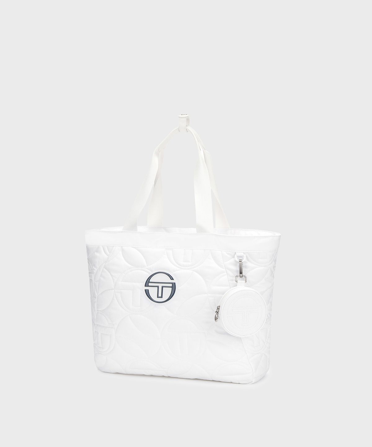 세르지오 타키니(SERGIO TACCHINI) W 라파챠 퀼팅 토트백 (White)