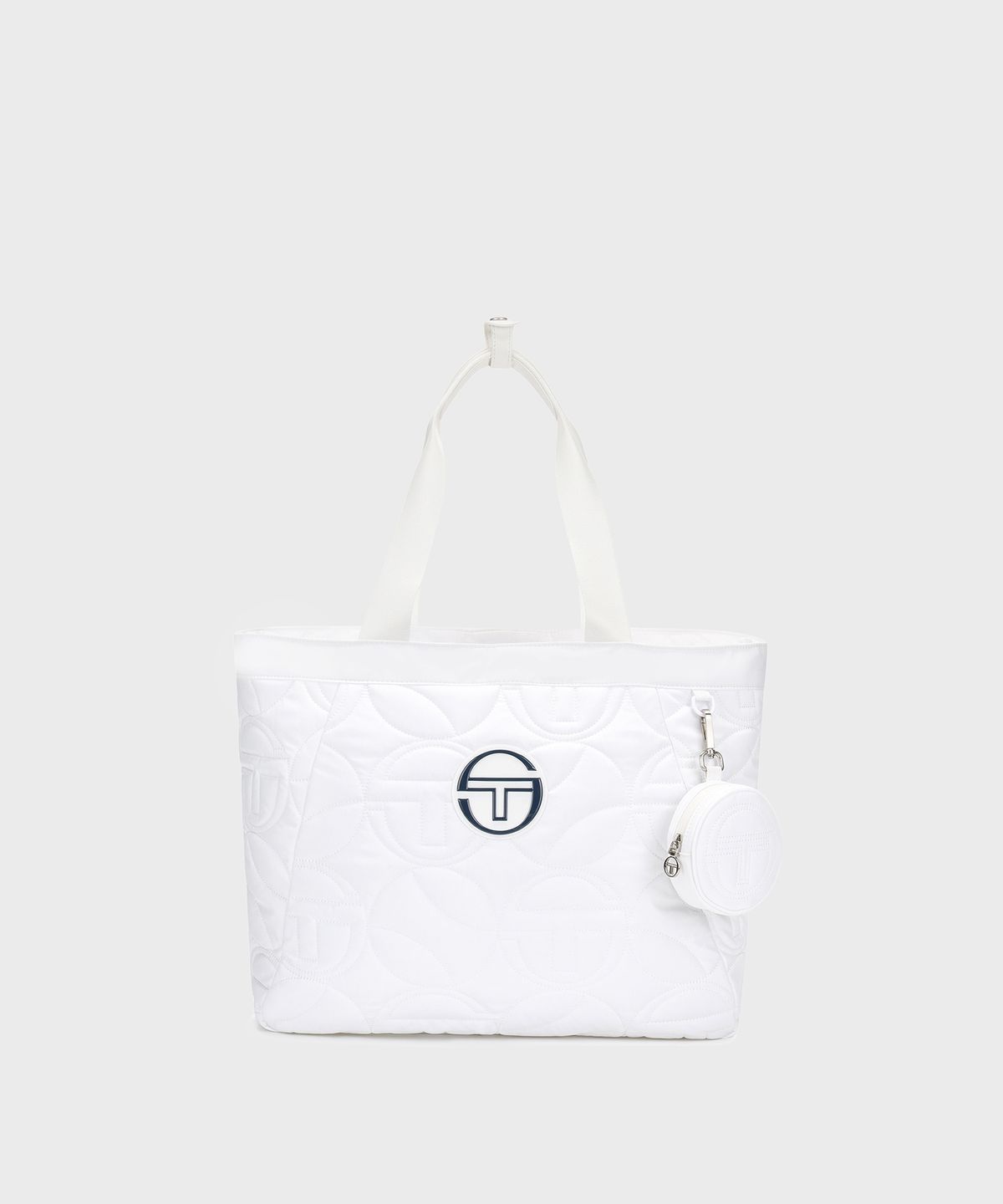 세르지오 타키니(SERGIO TACCHINI) W 라파챠 퀼팅 토트백 (White)