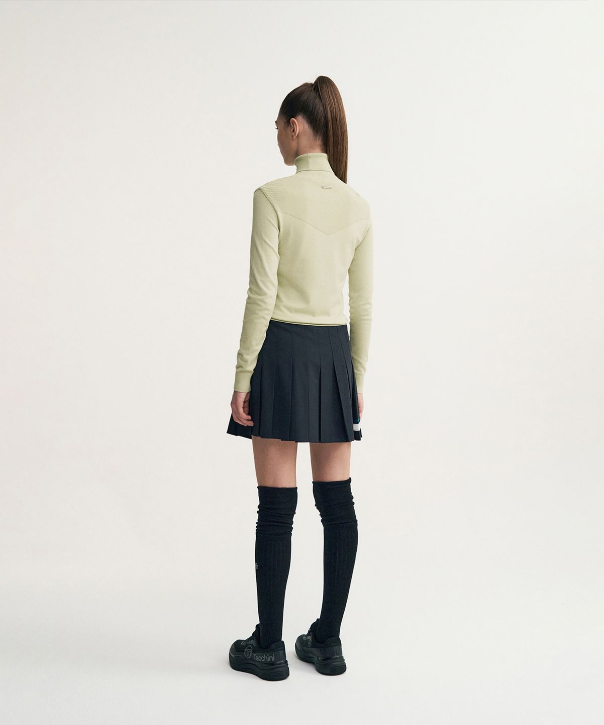 세르지오 타키니(SERGIO TACCHINI) W 데일리 터틀넥 스웨터 (Olive)