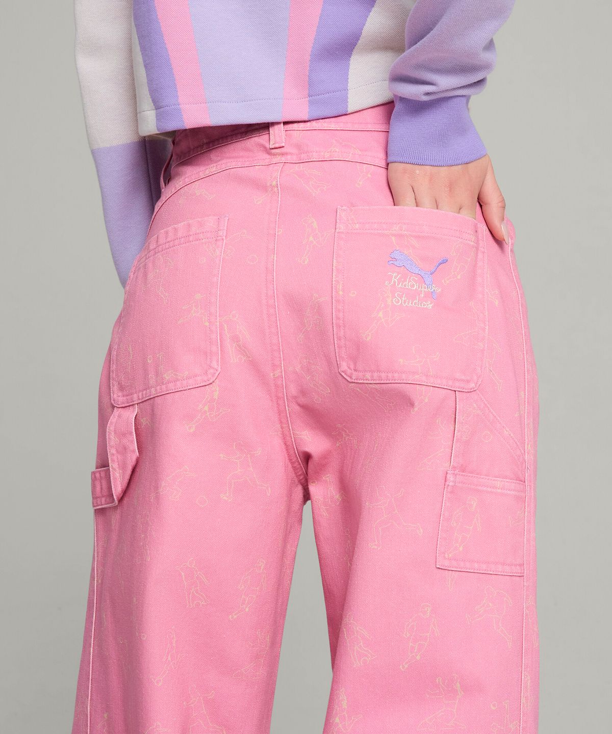 푸마(PUMA) 푸마 x 키드수퍼 팬츠 - 모우베 / 626707-48