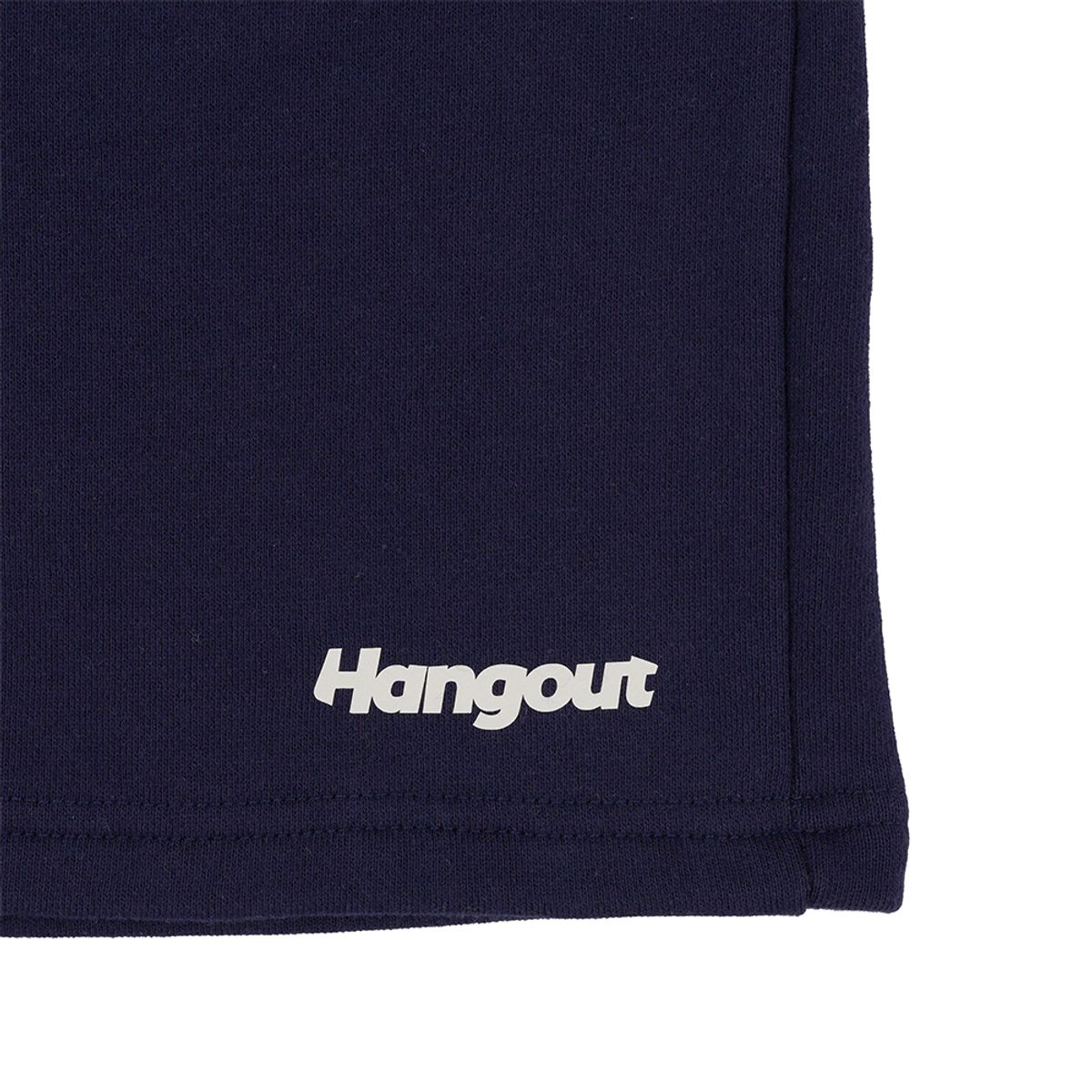 행아웃(HANGOUT) 리플렉티브 버티컬 로고 쇼츠 (네이비)