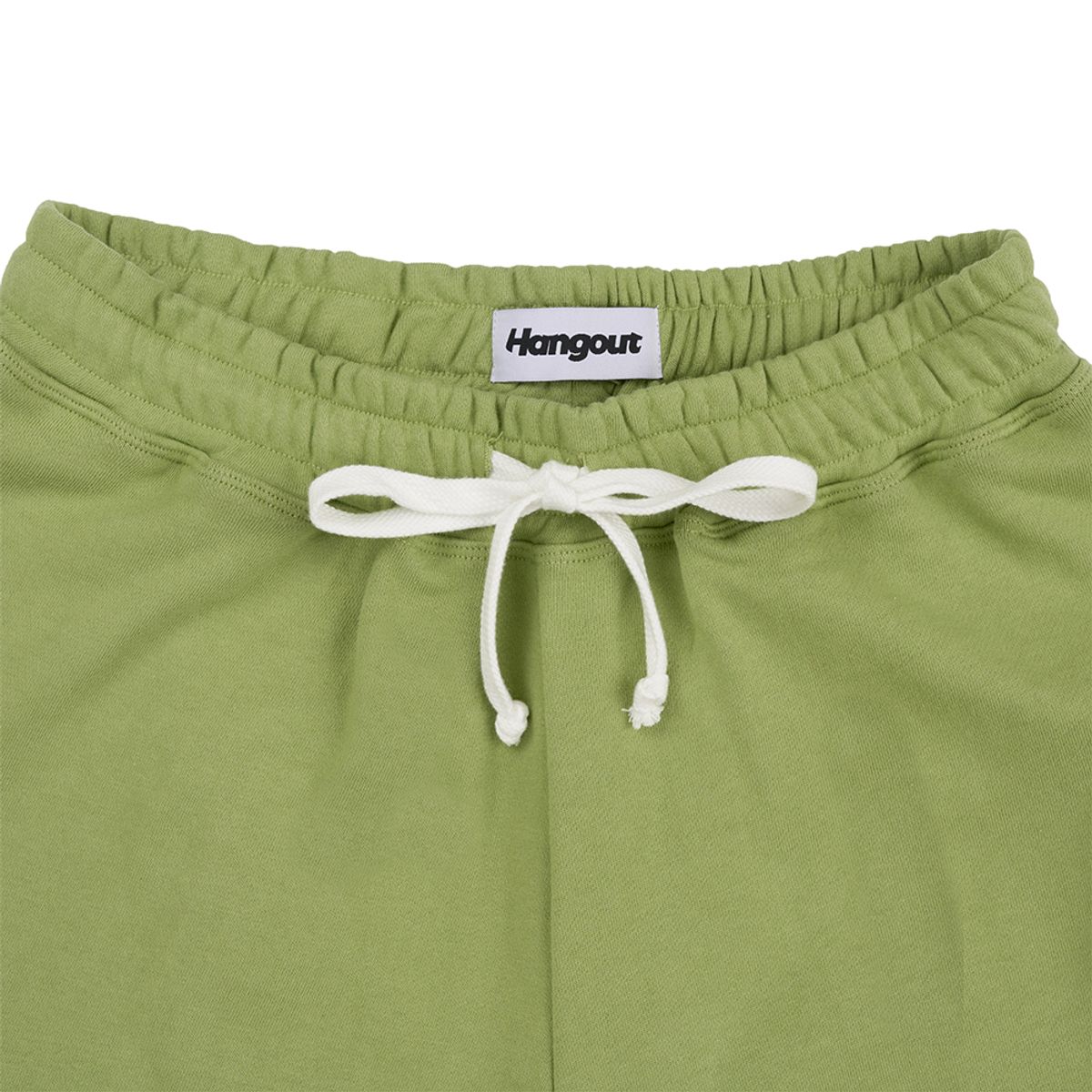 행아웃(HANGOUT) 행아웃 버티컬 로고 쇼츠 (올리브)