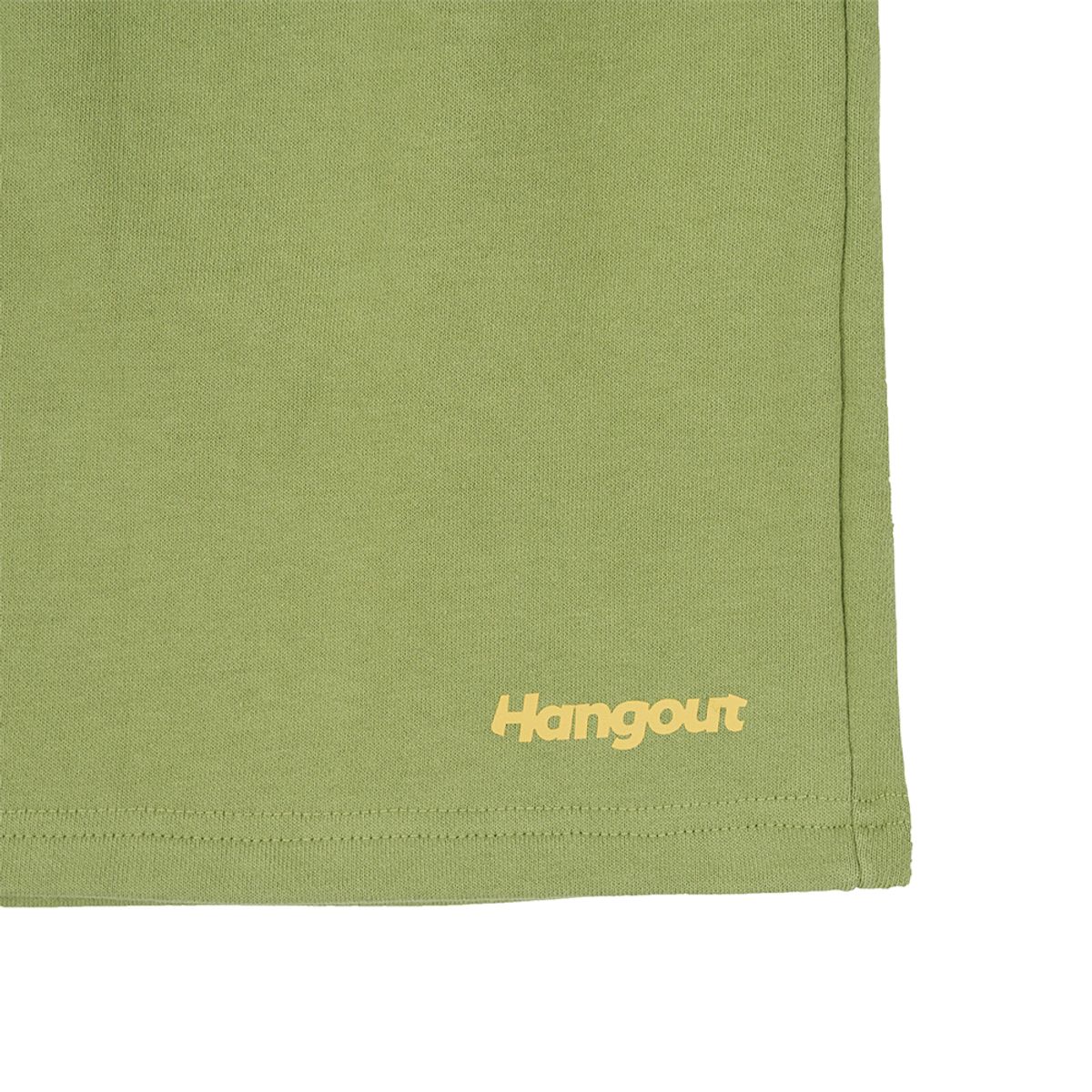 행아웃(HANGOUT) 행아웃 버티컬 로고 쇼츠 (올리브)