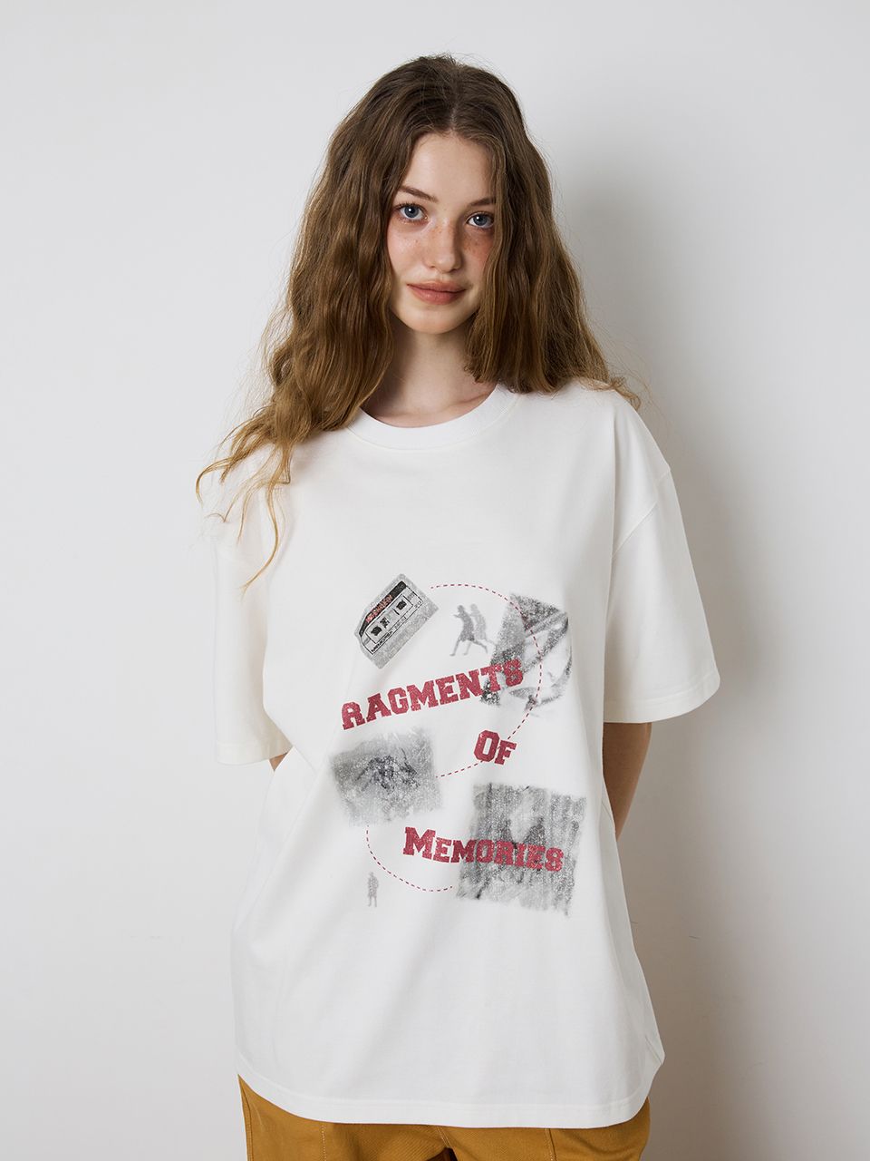 ★MEENDERI★[UNISEX] FRAGMENTS PRINT T-SHIRT - BLACK★正規品 MUSINSA | MEENDERI [UNISEX] FRAGMENTS PRINT T-SHIRT - WHITE