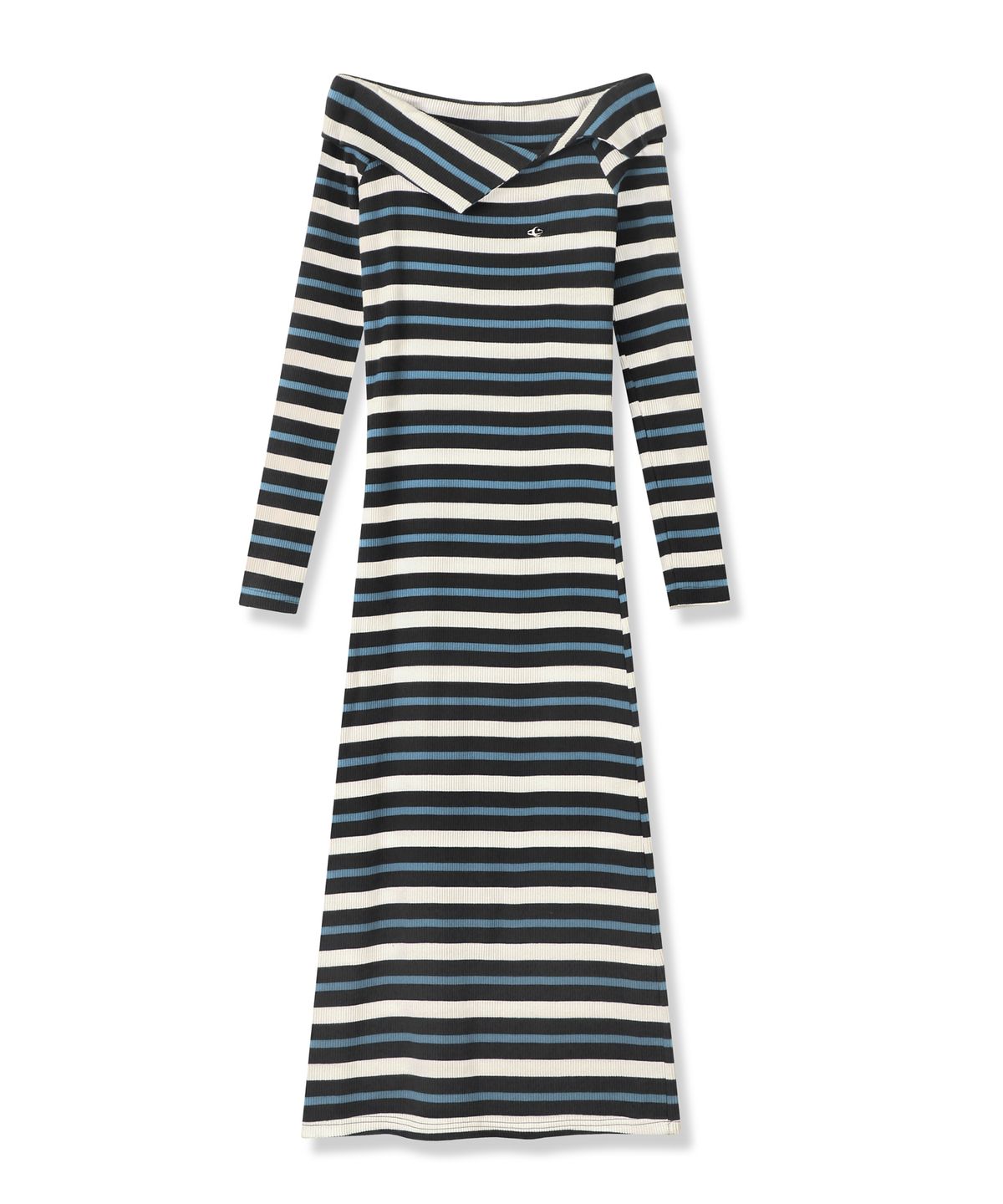 비바셔스(VIVACIOUS) Lovely Stripe Long Dress - 4COL