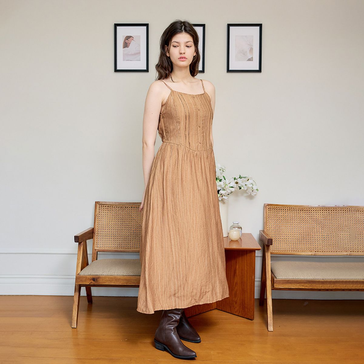 에이앤레이(AEIREI) AR_Autumn cardigan set long dress