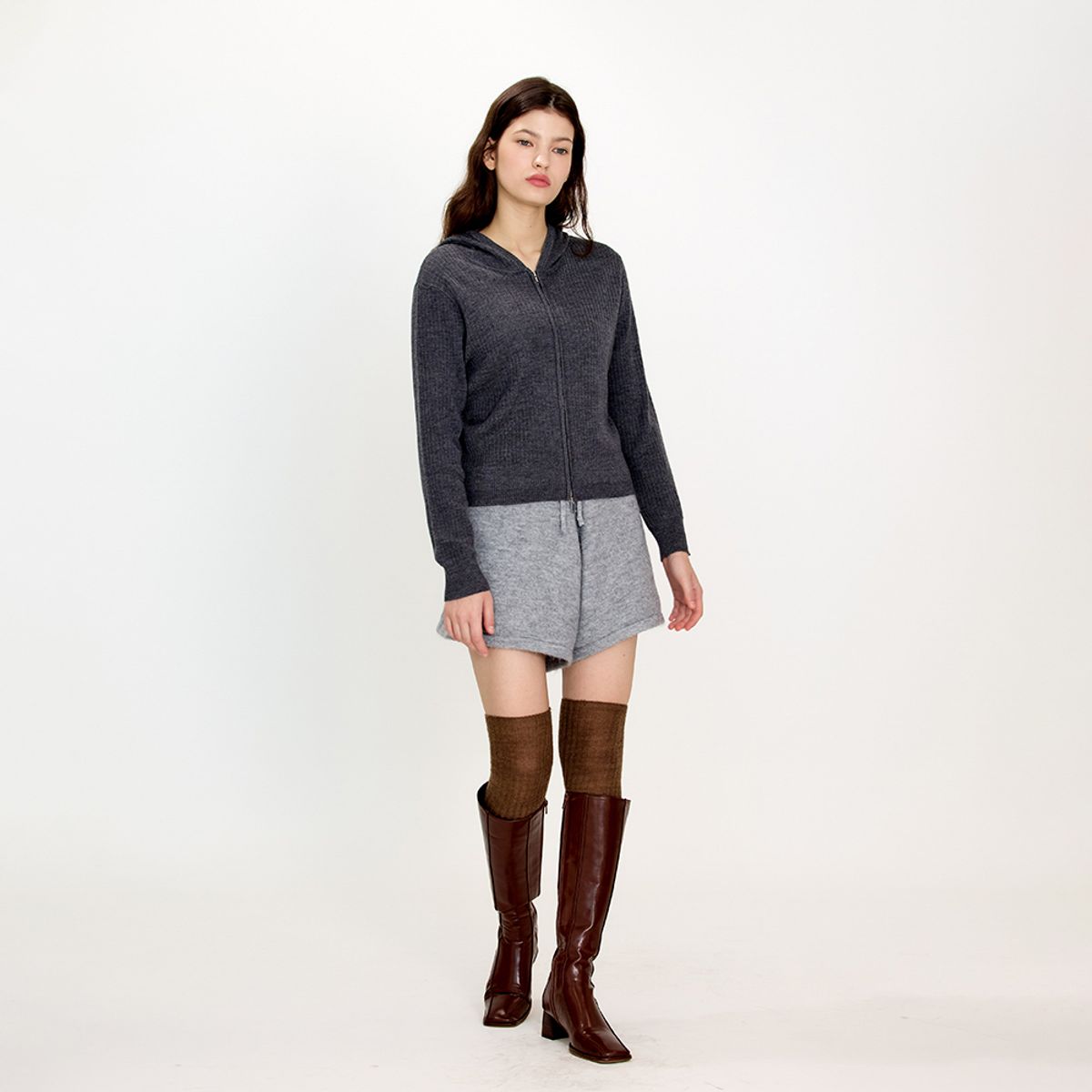 에이앤레이(AEIREI) AR_Casual knit short pants_4color