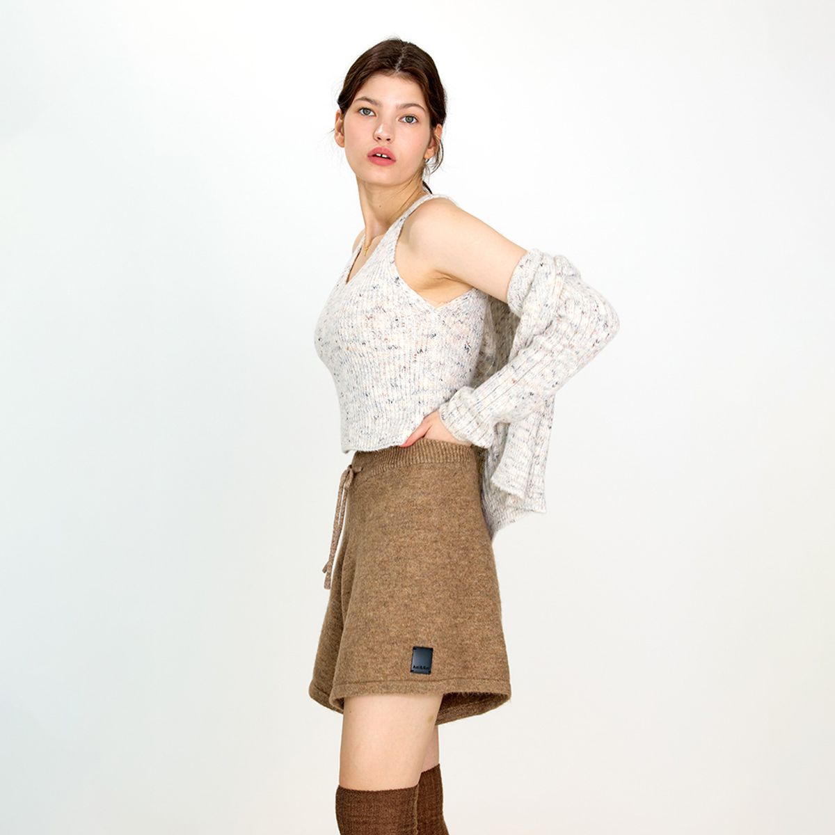 에이앤레이(AEIREI) AR_Casual knit short pants_4color