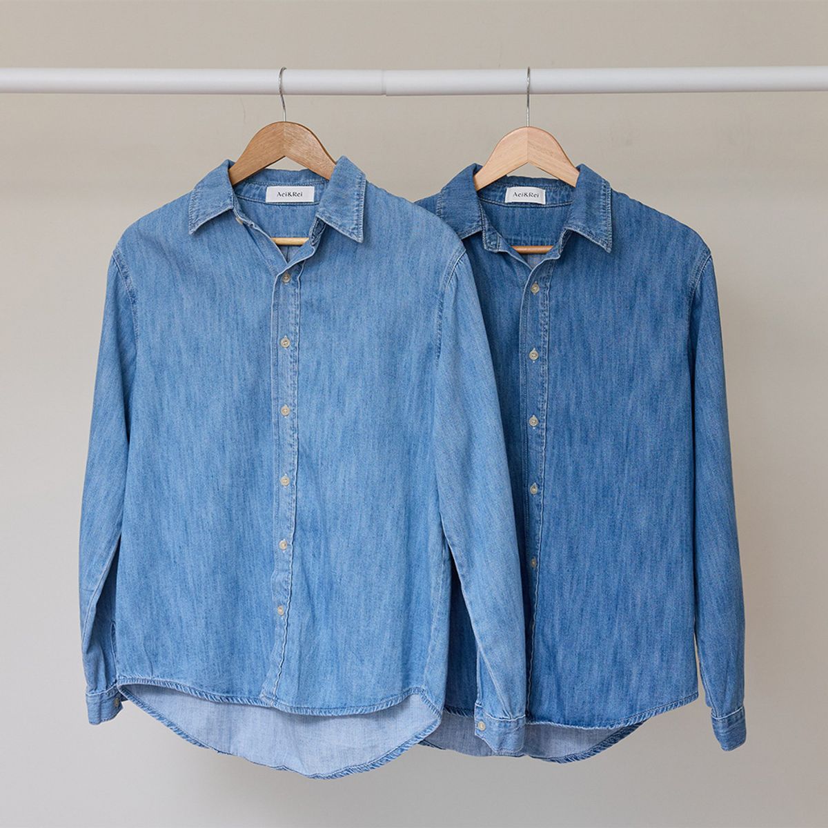 에이앤레이(AEIREI) AR_Work denim shirt_2color