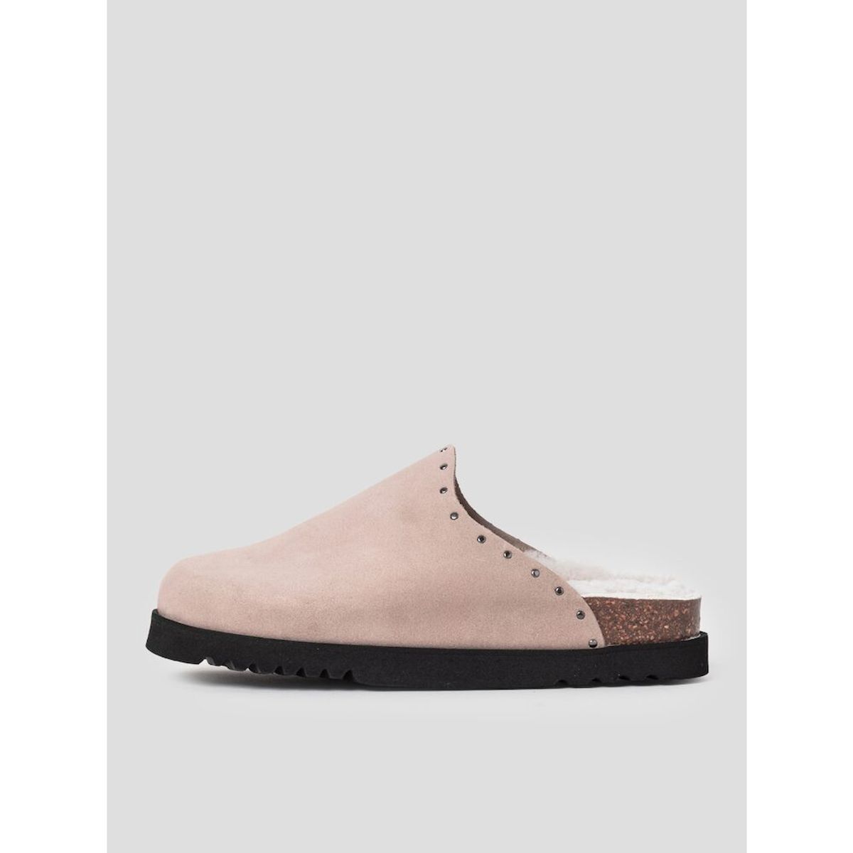 숄(SCHOLL) (WOMEN) 스터드 장식 코르크 크로그  베이지 (HH49K2C33A)