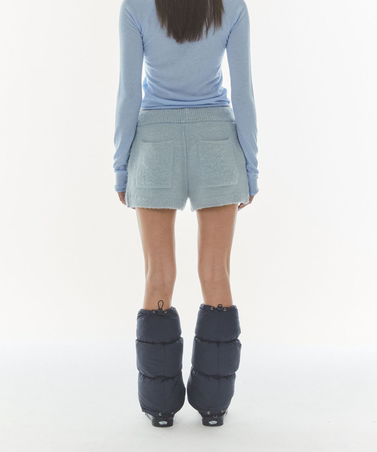 레스트앤레크레이션(REST&RECREATION) QUILTED LEG WARMER - NAVY
