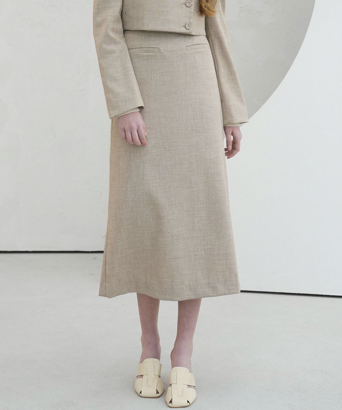 비바셔스(VIVACIOUS) Maxi Slit Skirt - 3COL