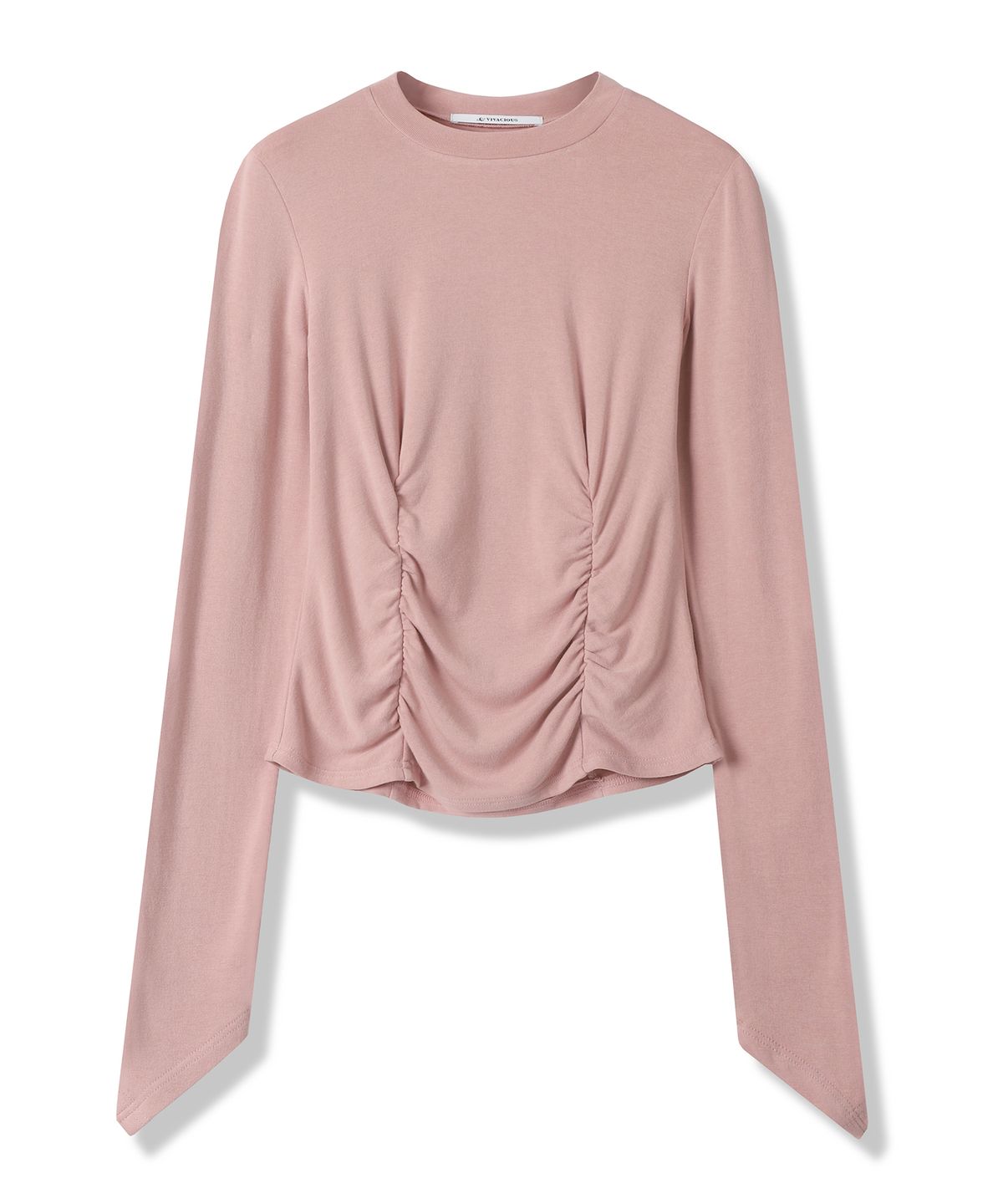 비바셔스(VIVACIOUS) Twin Drape Long Sleeve - 3COL