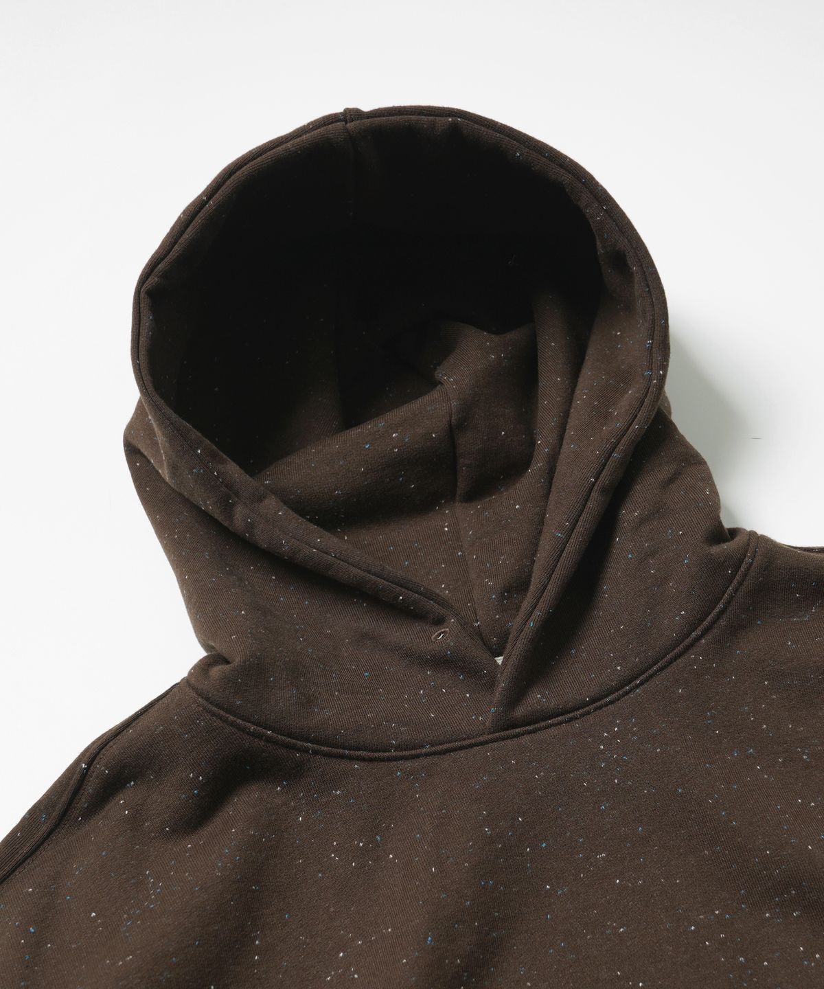 프리즘웍스(FRIZMWORKS) OG BOCACI HEAVYWEIGHT PULLOVER HOODY _ DARK BROWN
