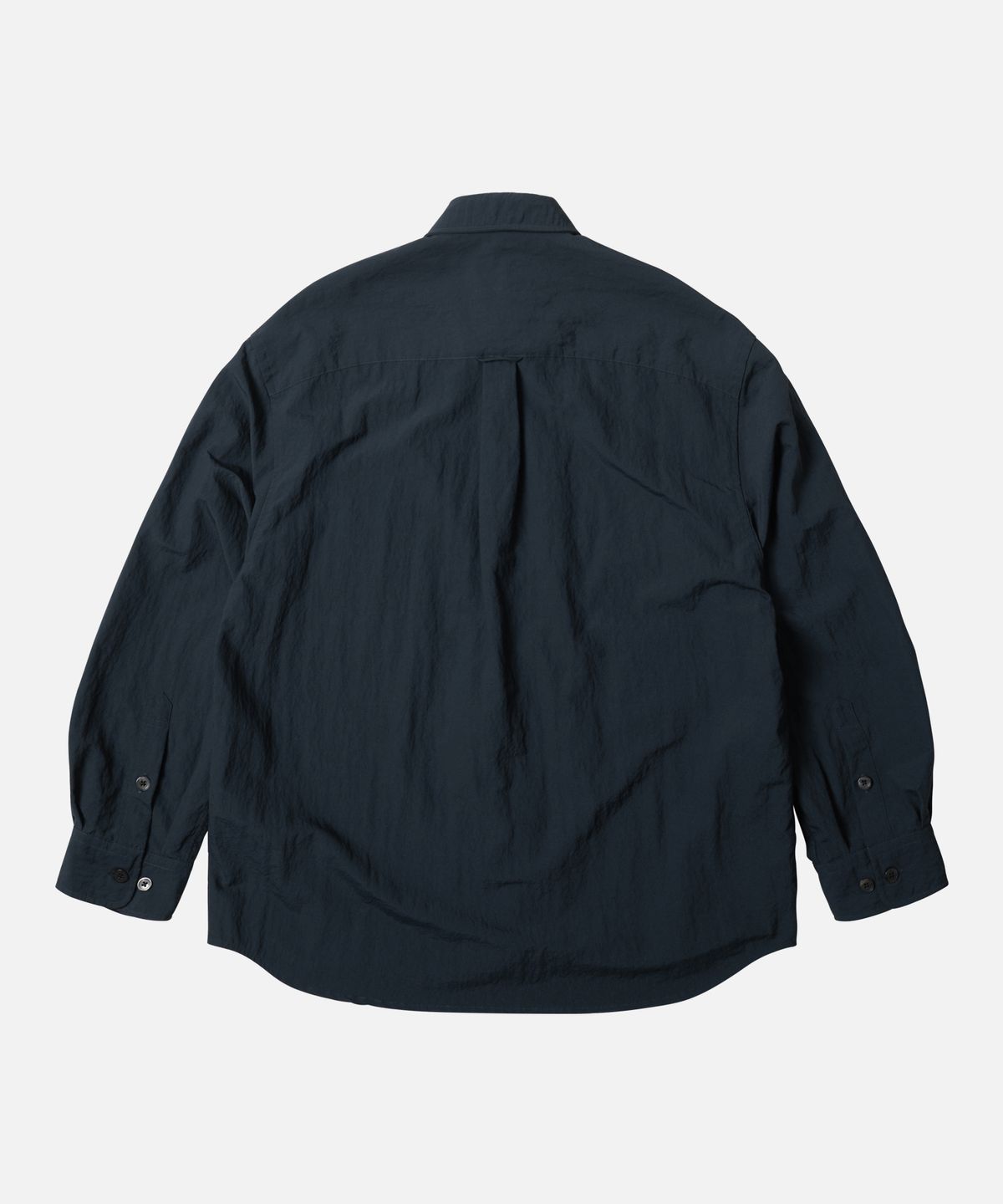 프리즘웍스(FRIZMWORKS) NYLON RAYON RELAXED SHIRT _ NAVY