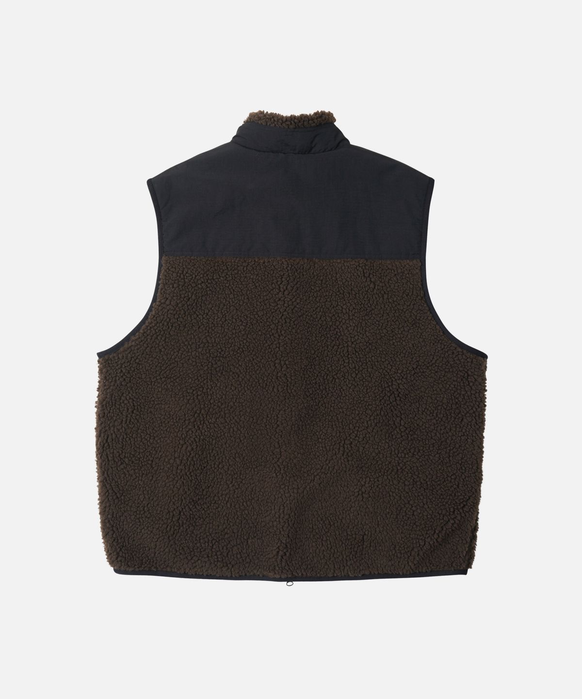 프리즘웍스(FRIZMWORKS) SNUG FLEECE VEST _ DARK BROWN