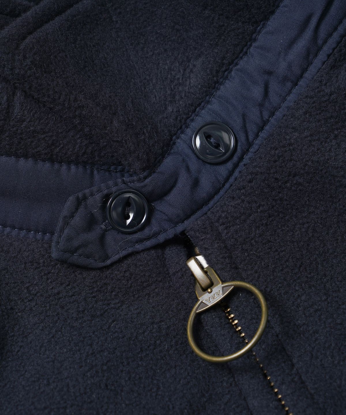 프리즘웍스(FRIZMWORKS) FLEECE DRIZZLER JACKET _ NAVY