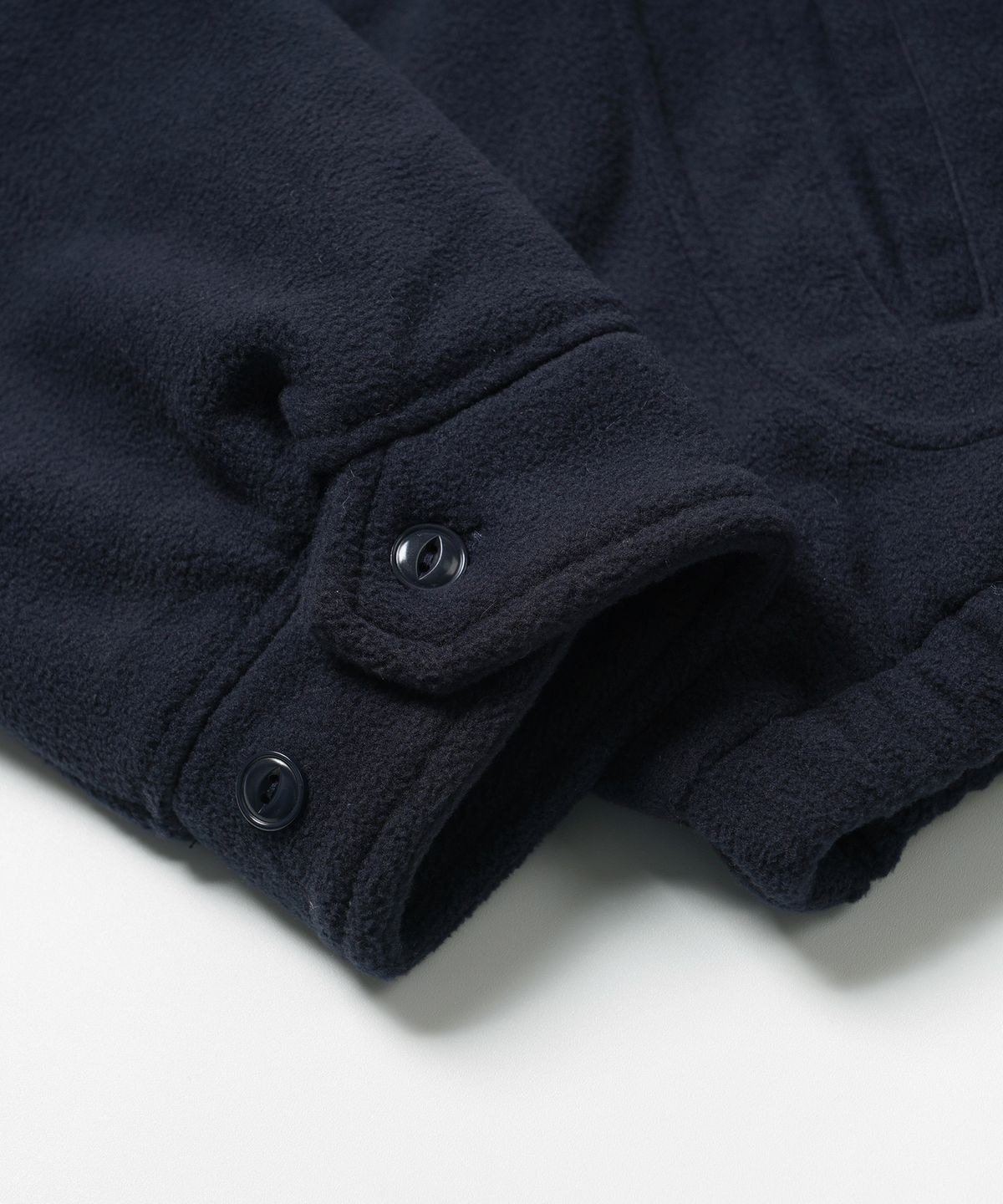 프리즘웍스(FRIZMWORKS) FLEECE DRIZZLER JACKET _ NAVY
