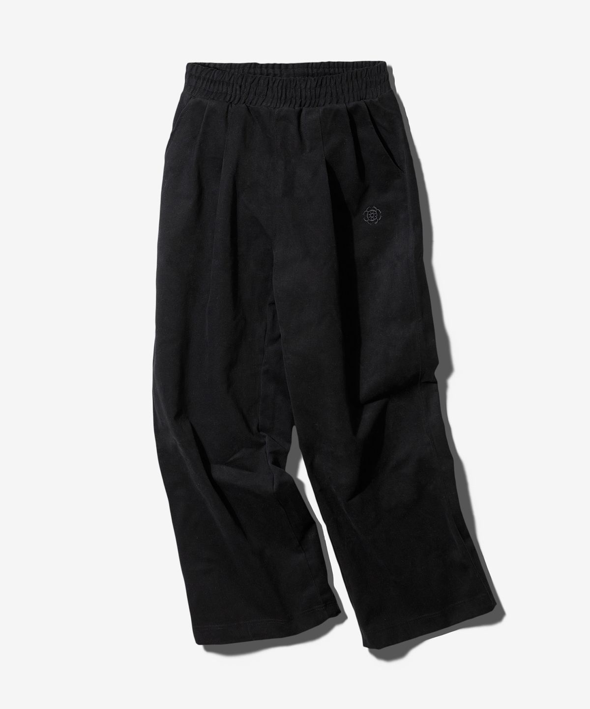 팬쇼(FANSHOW) 2TUCK WORK PANTS - BLACK