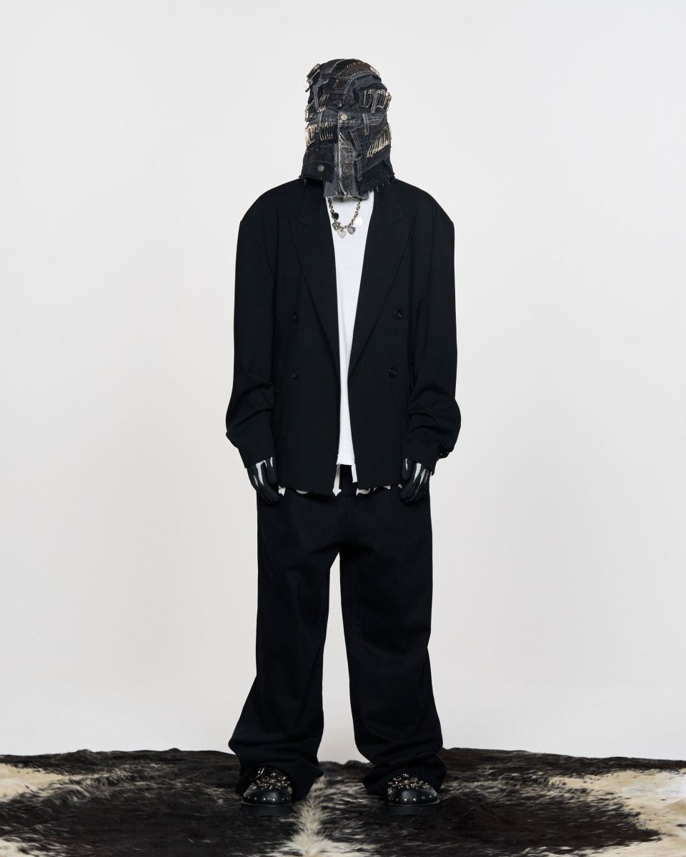 MUSINSA公式 | SCHISM INDUCING MANY OVER JACKET, BLACK