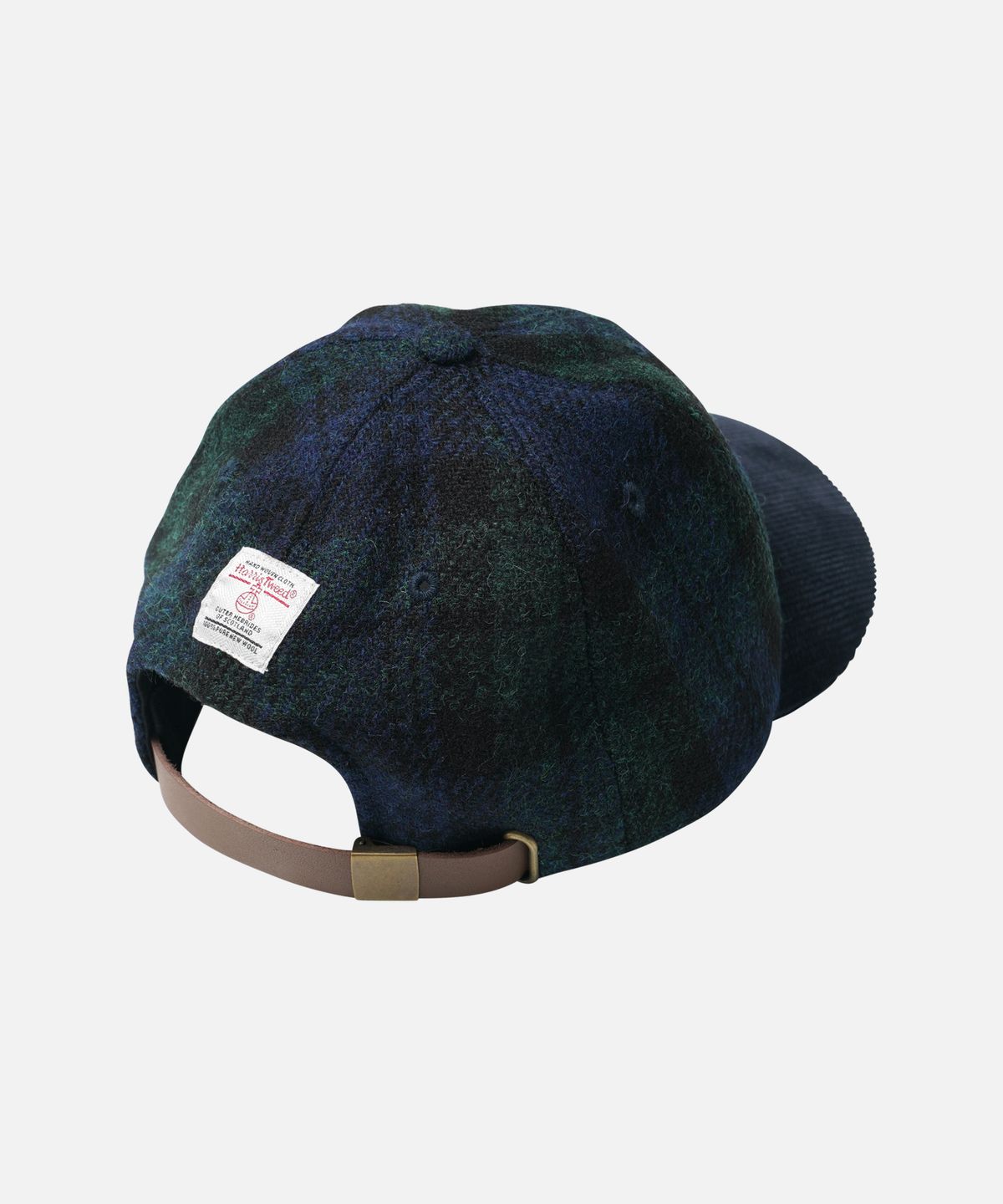 프리즘웍스(FRIZMWORKS) HARRISTWEED BALL CAP _ BLACK WATCH