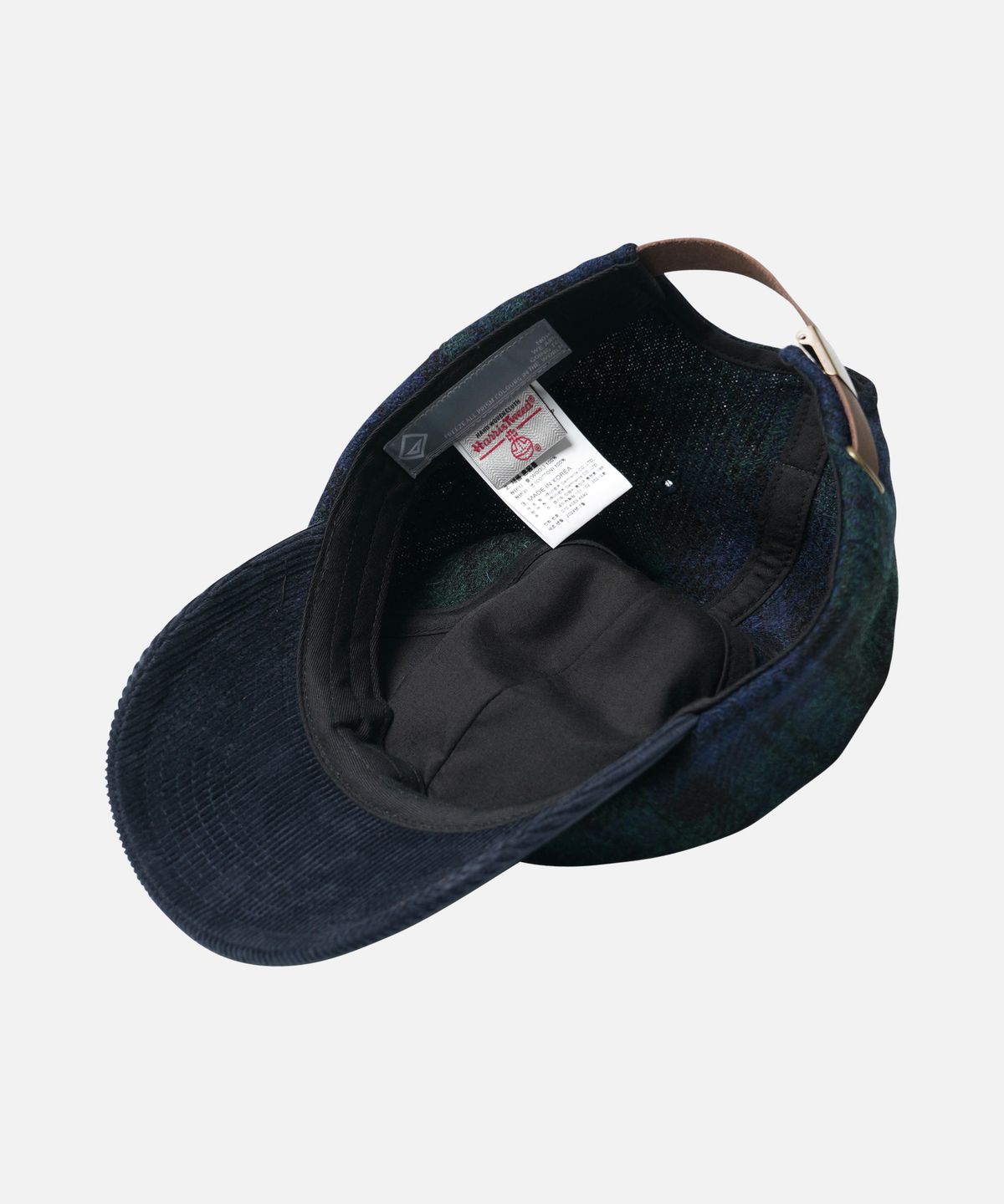 프리즘웍스(FRIZMWORKS) HARRISTWEED BALL CAP _ BLACK WATCH