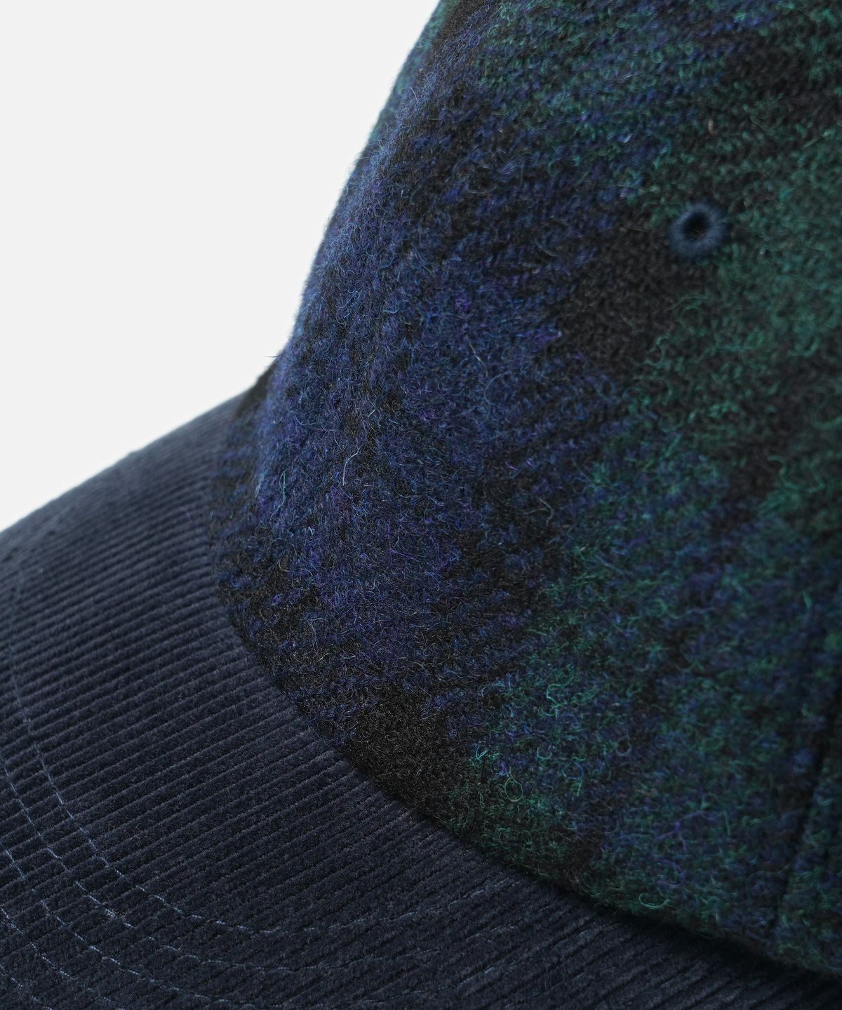 프리즘웍스(FRIZMWORKS) HARRISTWEED BALL CAP _ BLACK WATCH