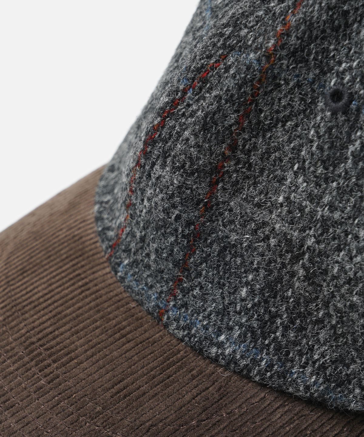 프리즘웍스(FRIZMWORKS) HARRISTWEED BALL CAP _ GRAY