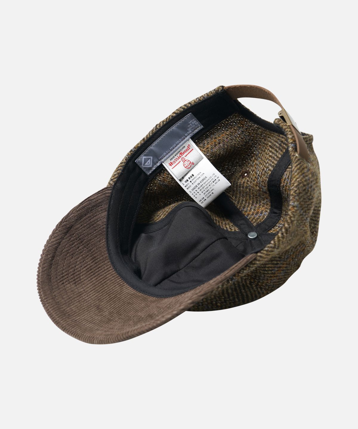 프리즘웍스(FRIZMWORKS) HARRISTWEED BALL CAP _ BROWN