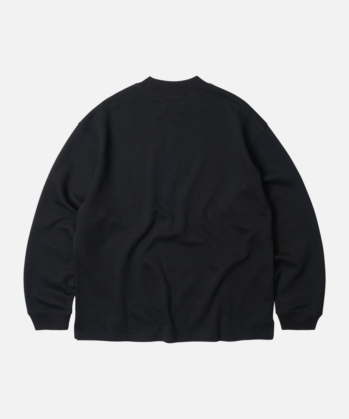 프리즘웍스(FRIZMWORKS) REGULAR MOCK NECK TEE _ BLACK