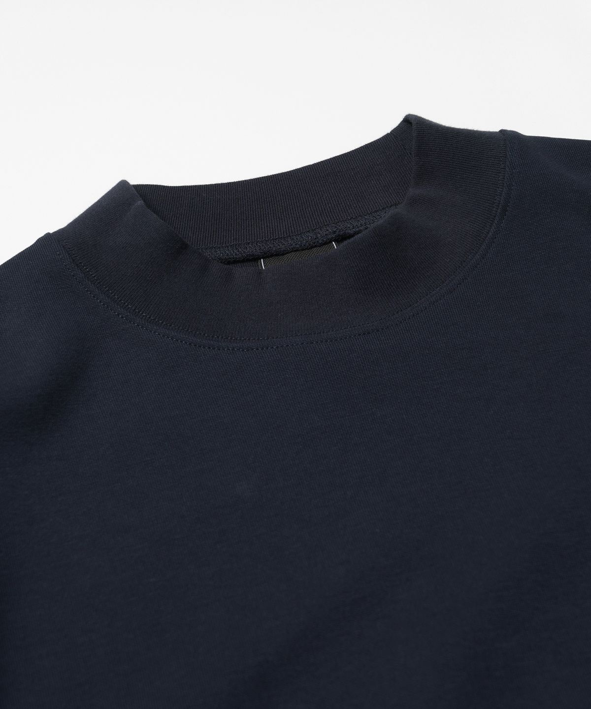 프리즘웍스(FRIZMWORKS) REGULAR MOCK NECK TEE _ NAVY