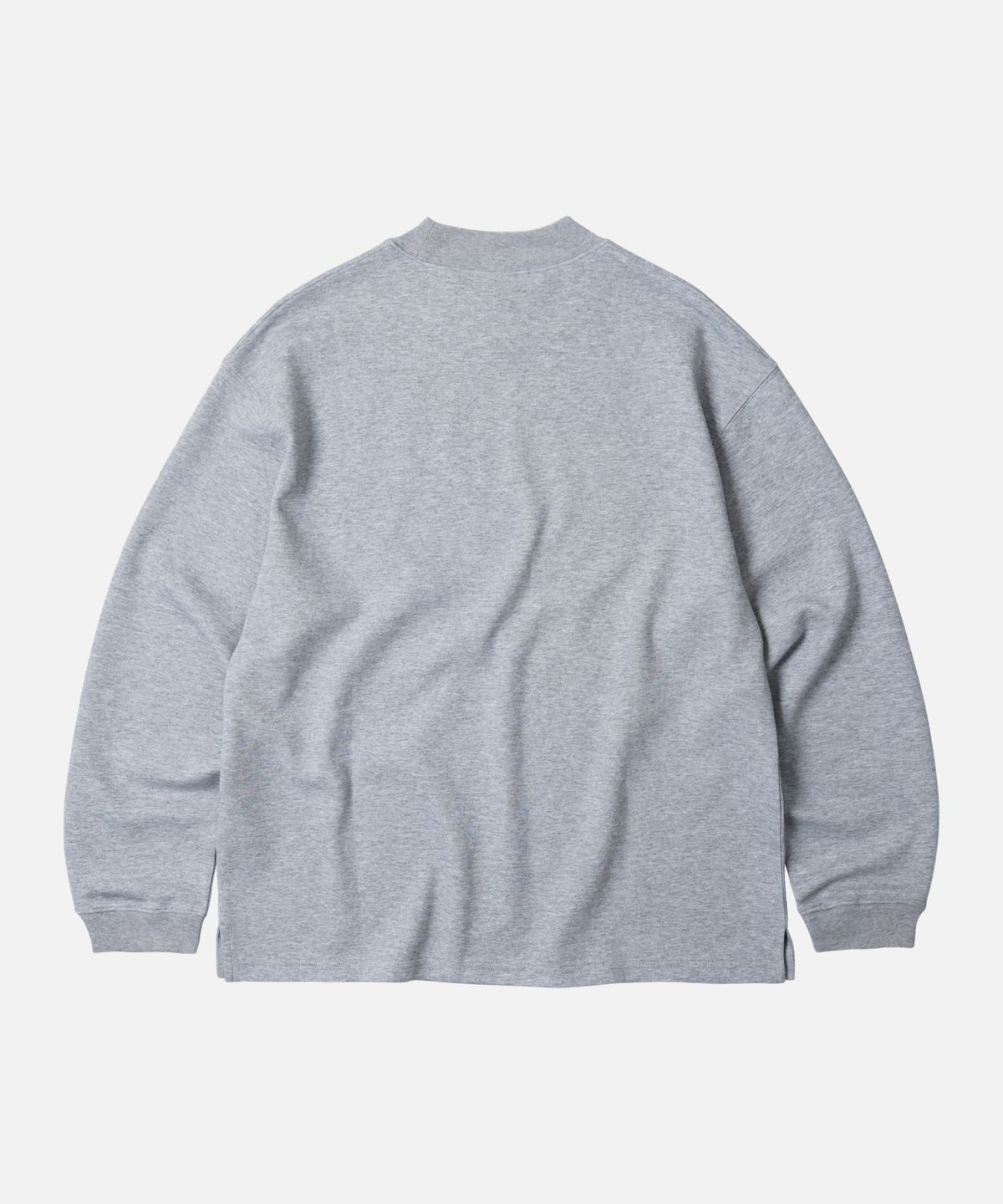 프리즘웍스(FRIZMWORKS) REGULAR MOCK NECK TEE _ GRAY