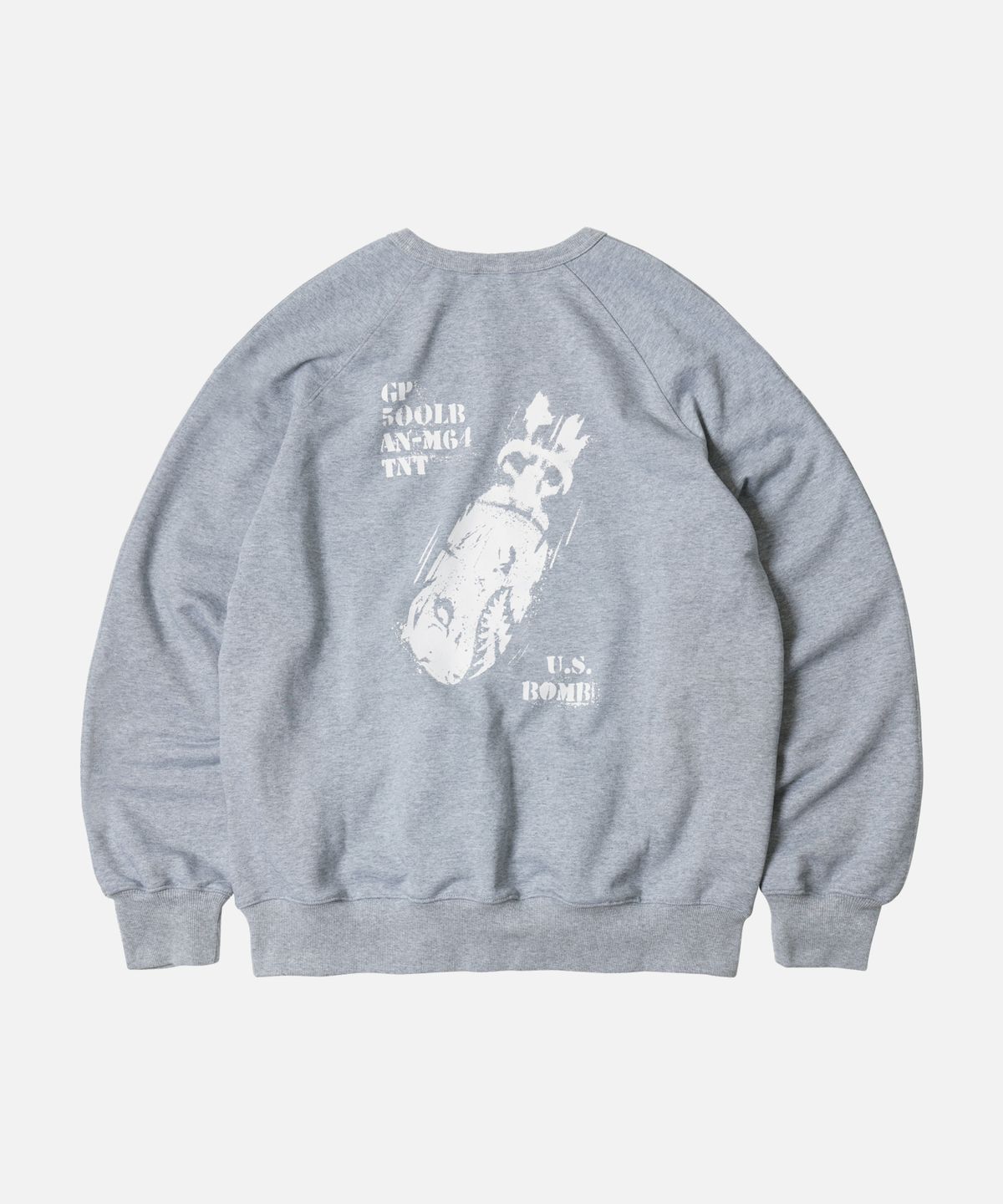 프리즘웍스(FRIZMWORKS) BOMBS AWAY SWEATSHIRT _ GRAY