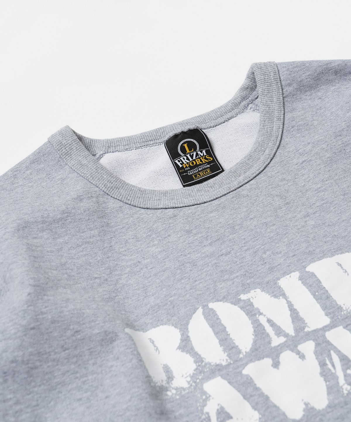 프리즘웍스(FRIZMWORKS) BOMBS AWAY SWEATSHIRT _ GRAY