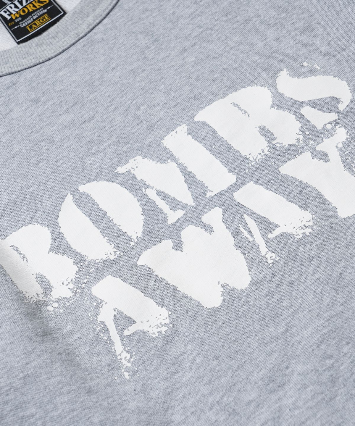 프리즘웍스(FRIZMWORKS) BOMBS AWAY SWEATSHIRT _ GRAY