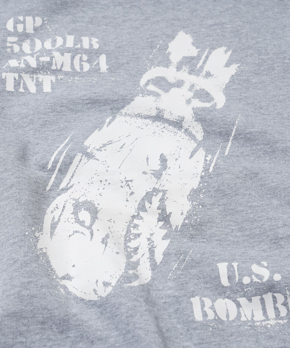 프리즘웍스(FRIZMWORKS) BOMBS AWAY SWEATSHIRT _ GRAY