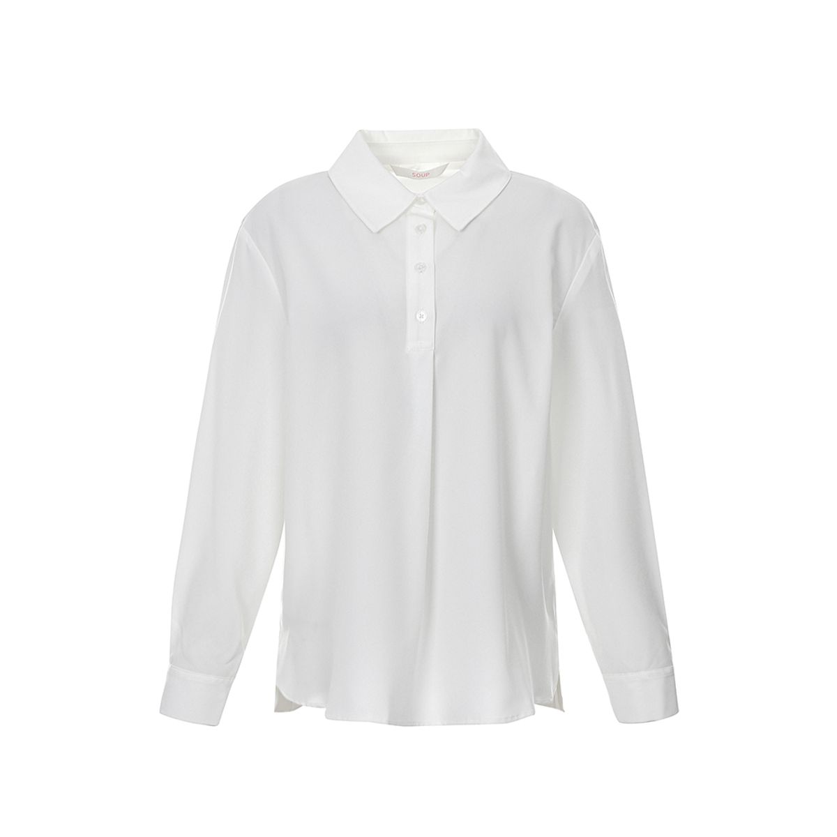 숲(SOUP) 베이직 셔츠 칼라 블라우스(SZ9LS31)