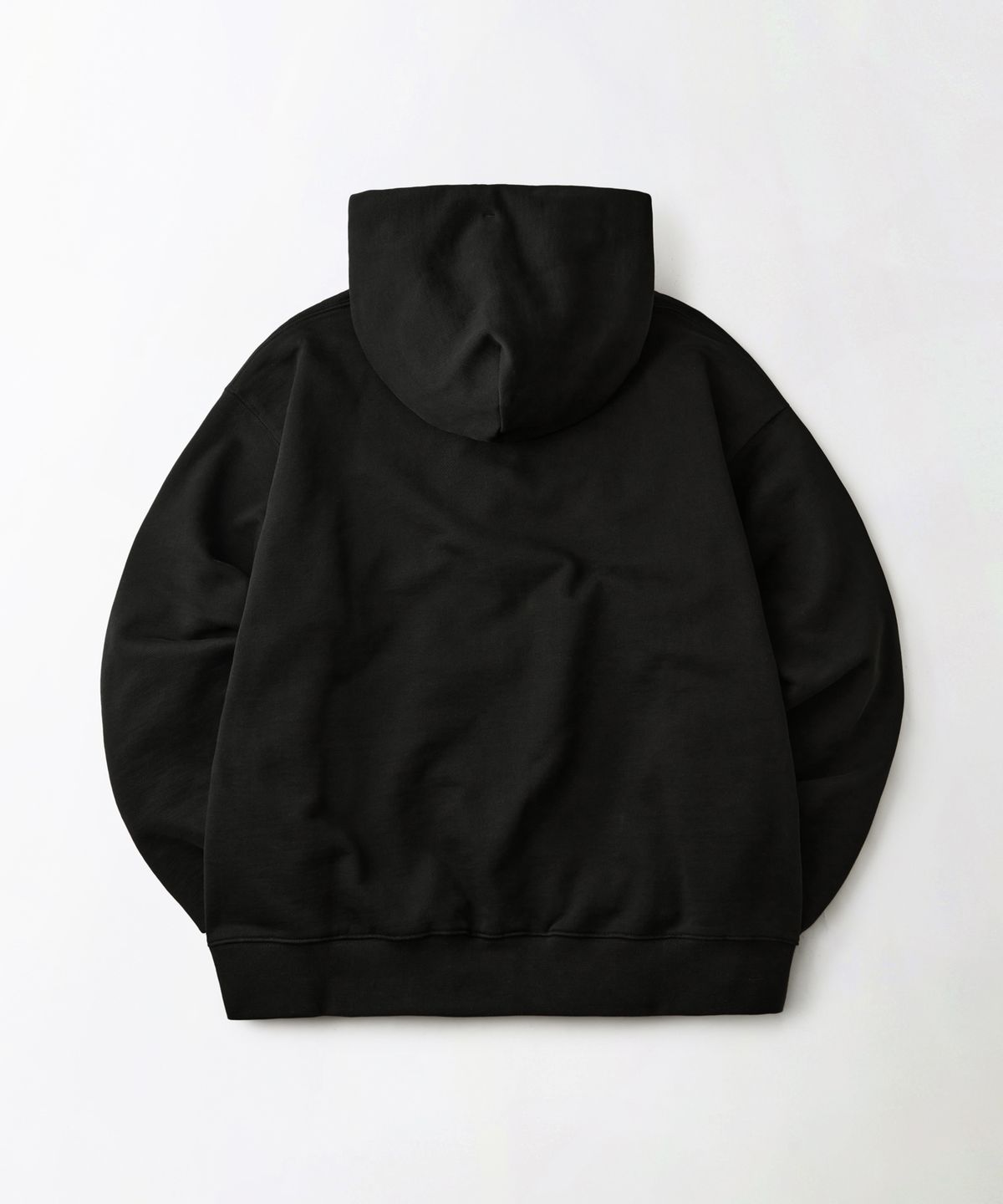 아웃스탠딩(OUTSTANDING) AUTHENTIC COMFORT HOOD SWEAT_BLACK