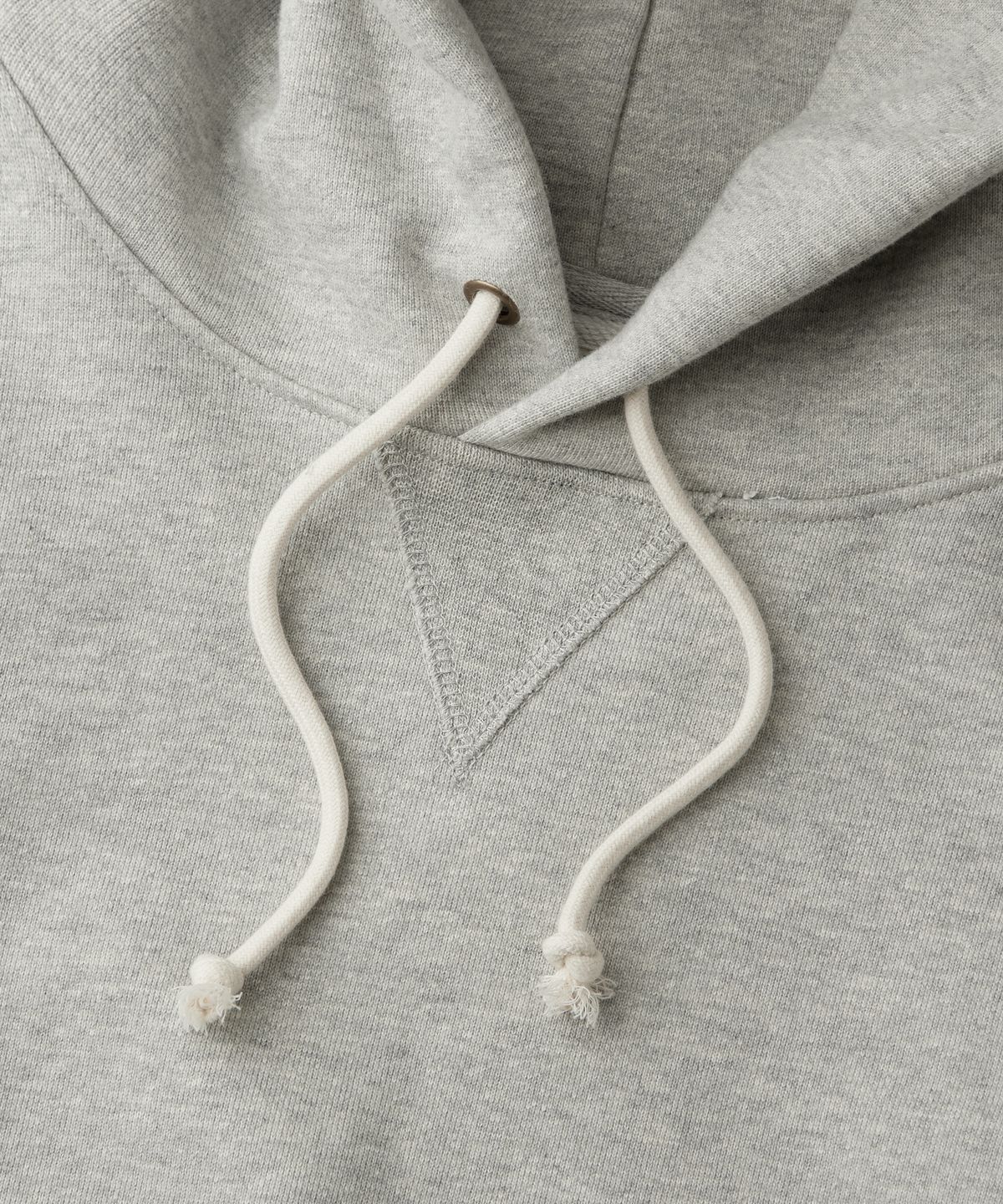 아웃스탠딩(OUTSTANDING) AUTHENTIC COMFORT HOOD SWEAT_3%MELANGE GRAY