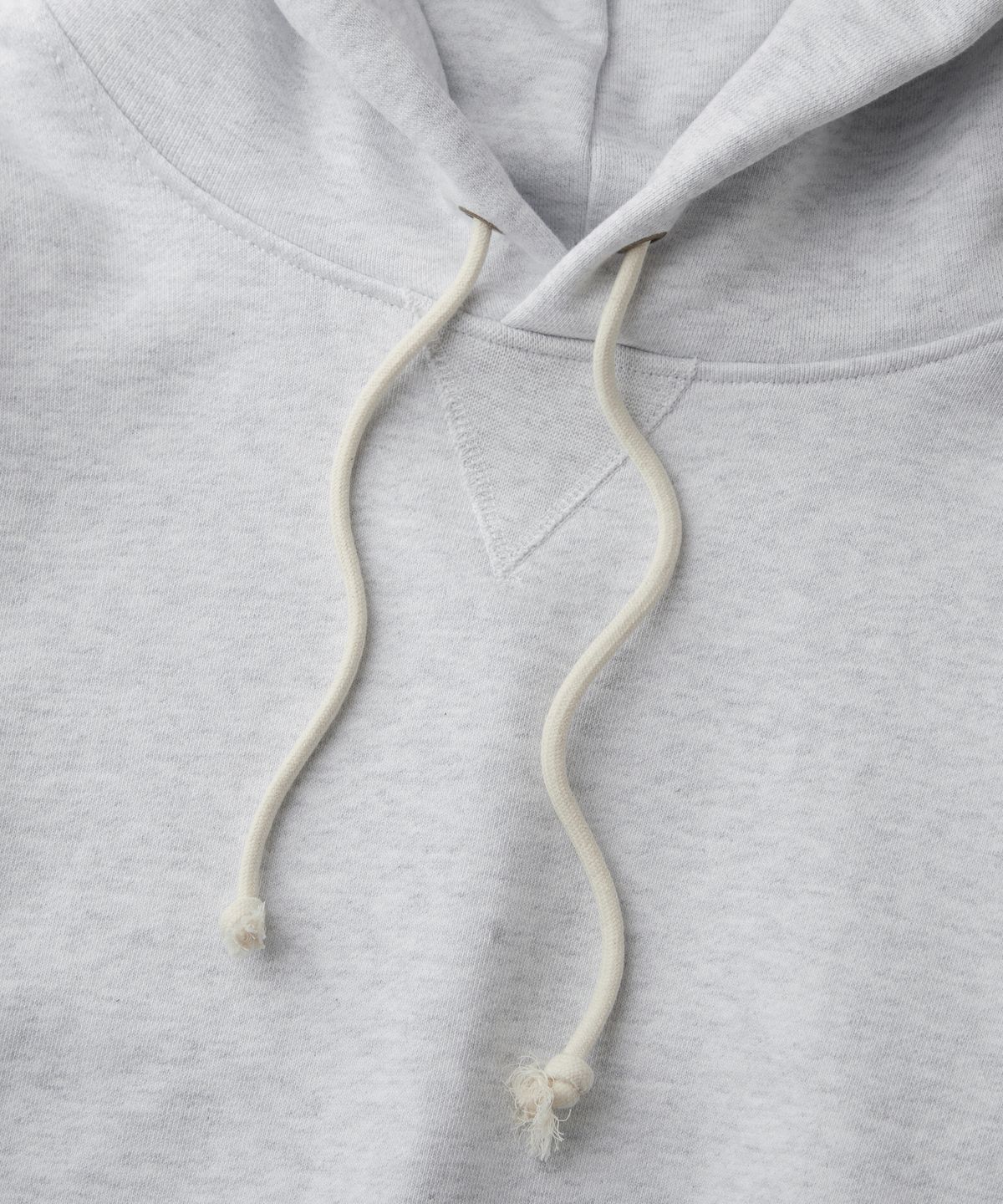 아웃스탠딩(OUTSTANDING) AUTHENTIC COMFORT HOOD SWEAT_1%MELANGE GRAY