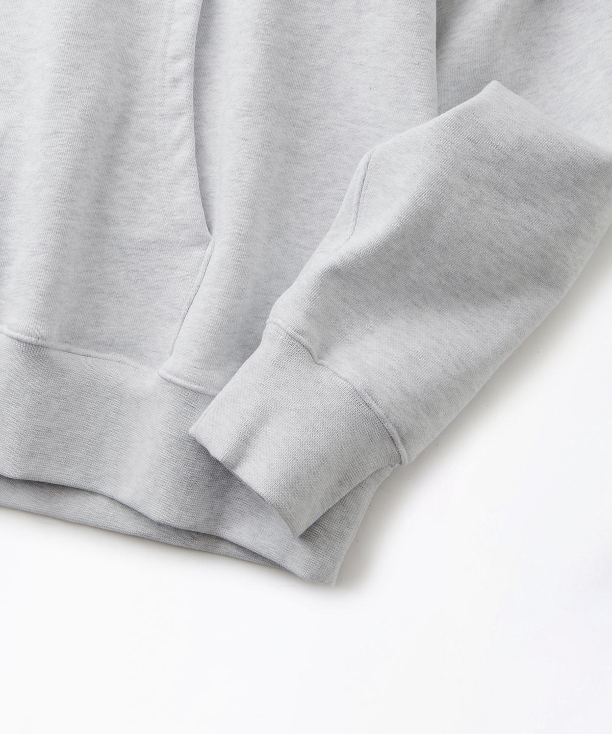 아웃스탠딩(OUTSTANDING) AUTHENTIC COMFORT HOOD SWEAT_1%MELANGE GRAY