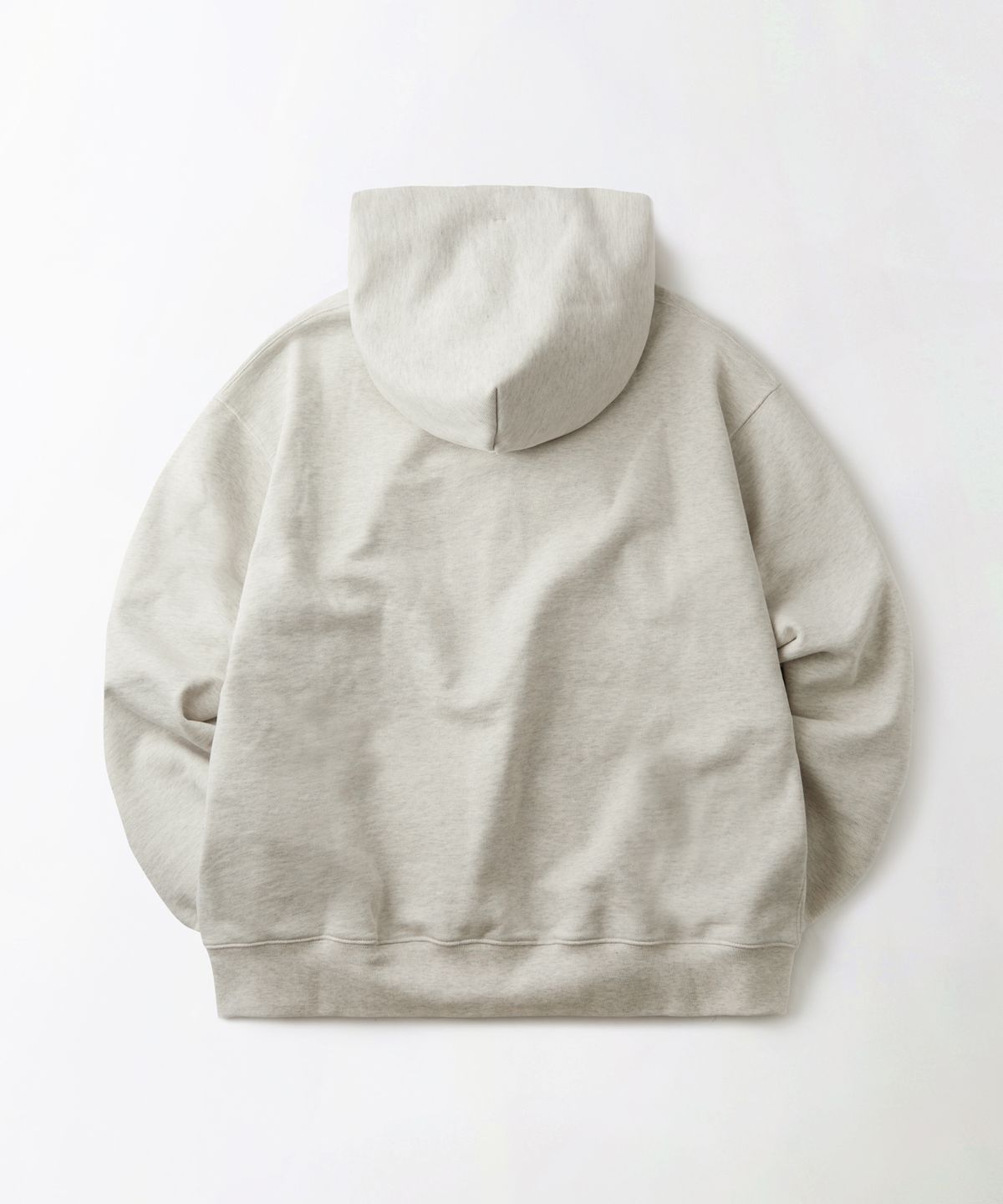 아웃스탠딩(OUTSTANDING) AUTHENTIC COMFORT HOOD ZIP SWEAT_1%OATMEAL