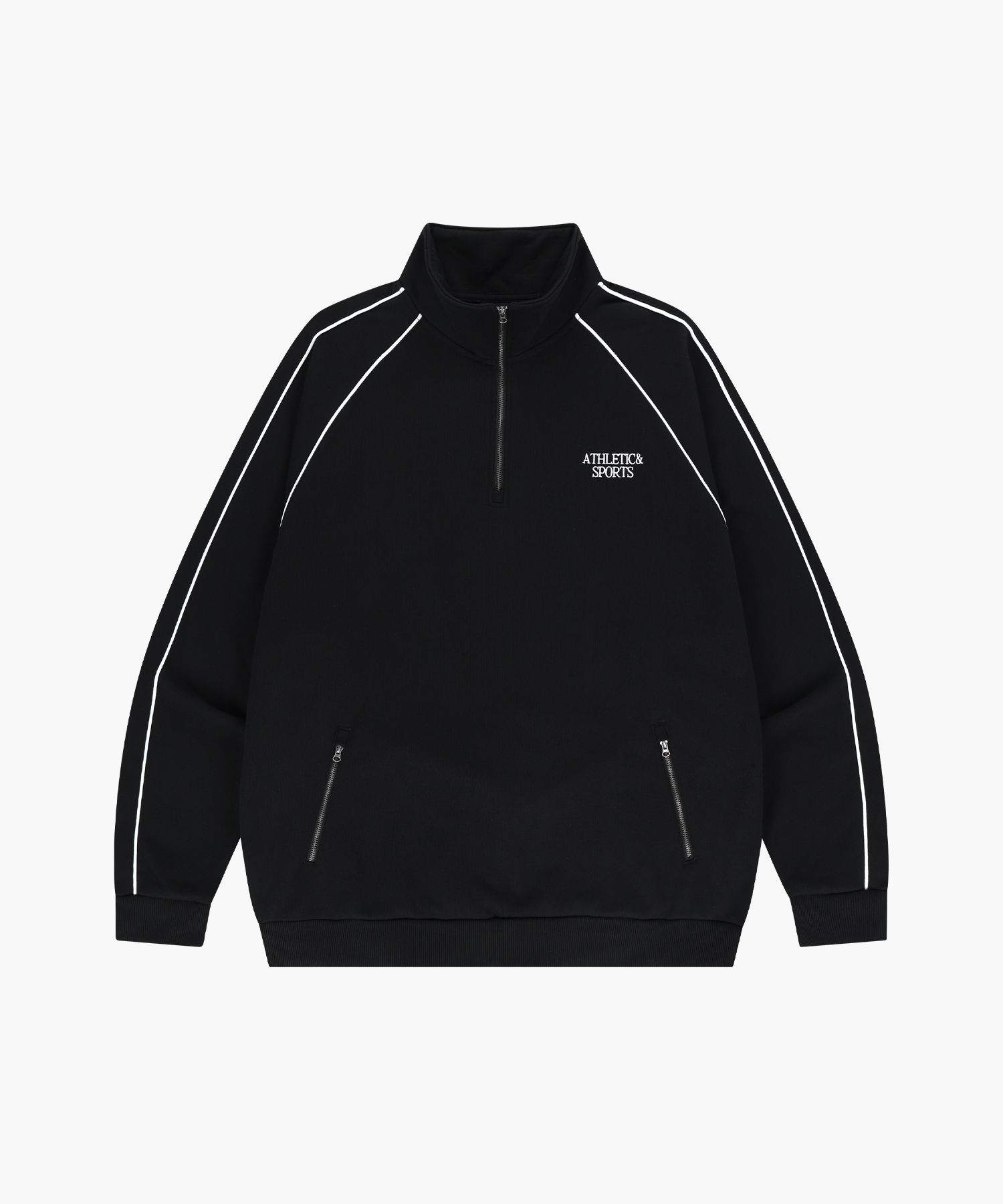 LONG PIPING HALF ZIP SWEATSHIRT SIZE M MUSINSA | HDEX Athletic and