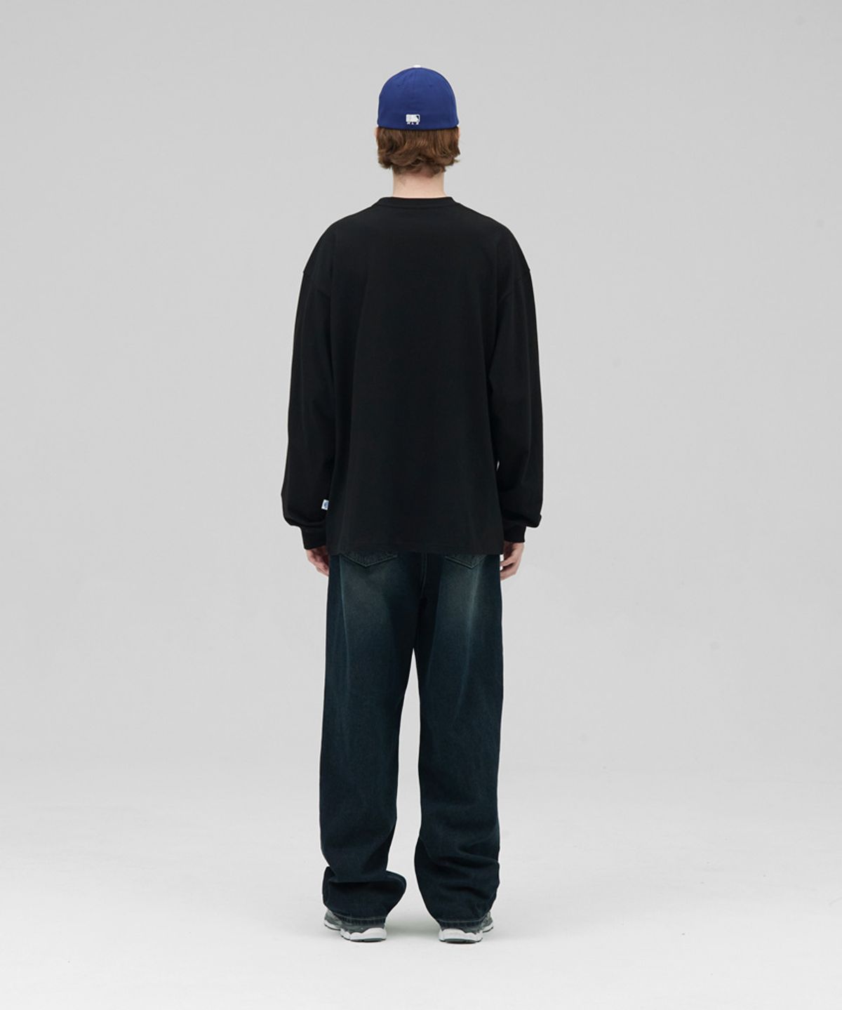 스탠즈(STENDS) [M~4XL] 헤비 롱 슬리브 티셔츠_블랙