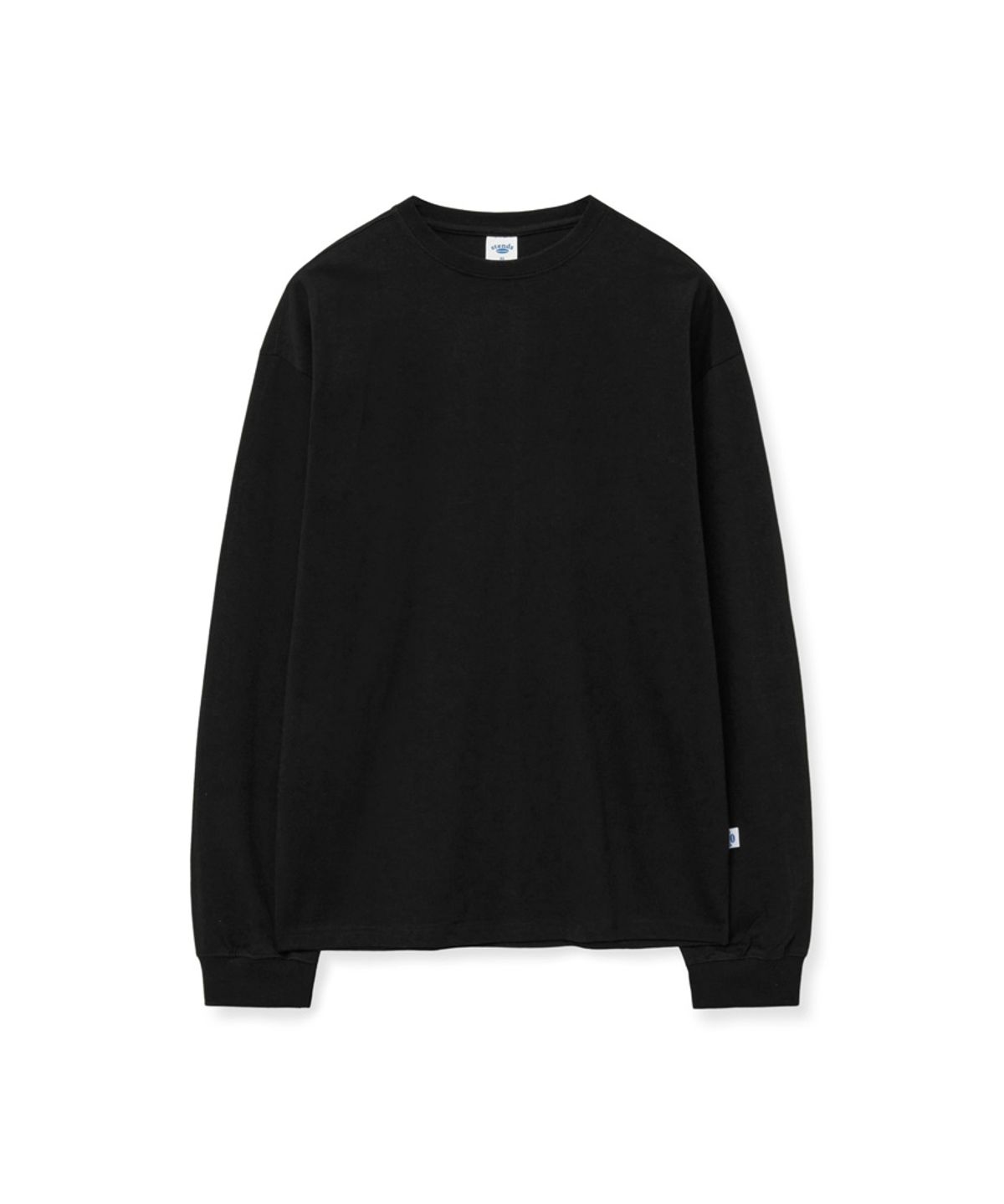 스탠즈(STENDS) [M~4XL] 헤비 롱 슬리브 티셔츠_블랙