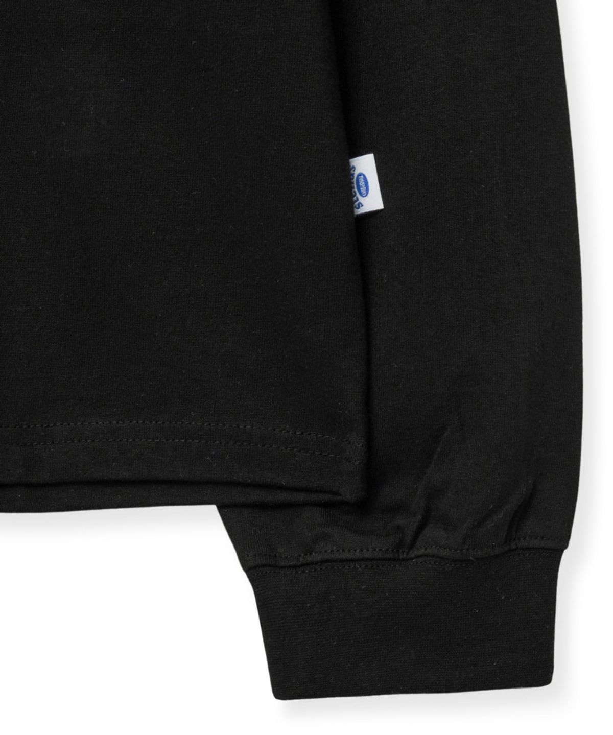 스탠즈(STENDS) [M~4XL] 헤비 롱 슬리브 티셔츠_블랙
