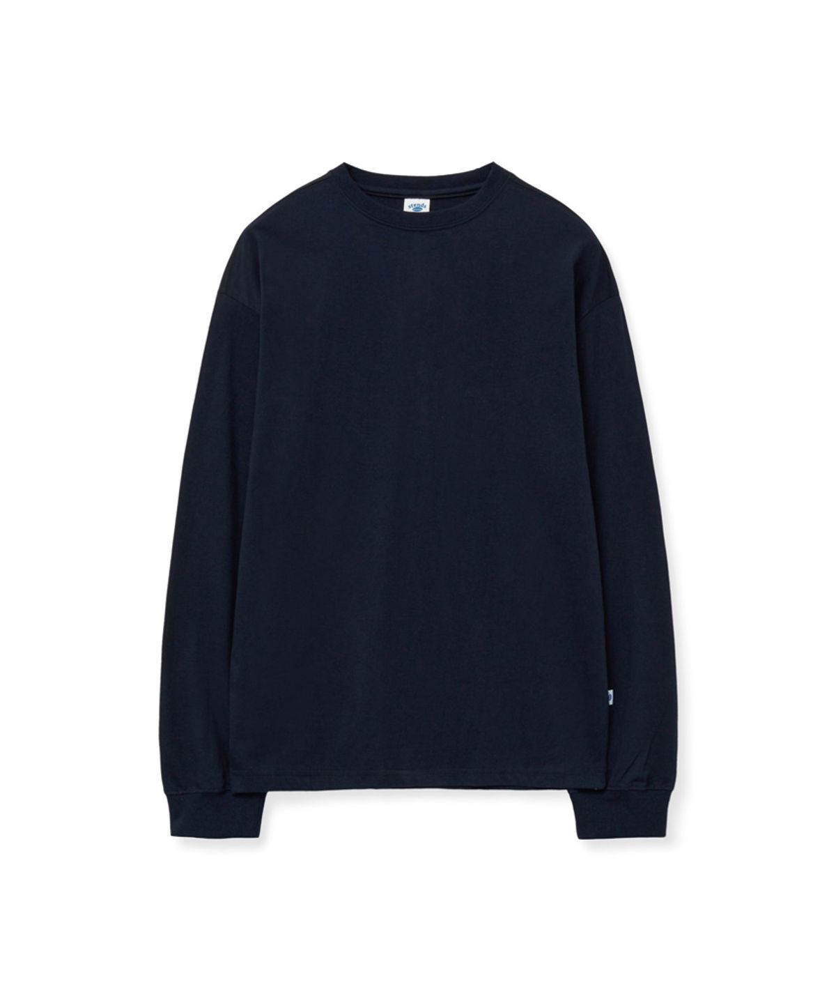 스탠즈(STENDS) [M~4XL] 헤비 롱 슬리브 티셔츠_네이비