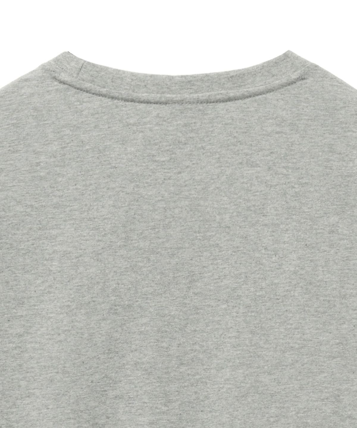 스탠즈(STENDS) [M~4XL] 헤비 롱 슬리브 티셔츠_메란지 그레이