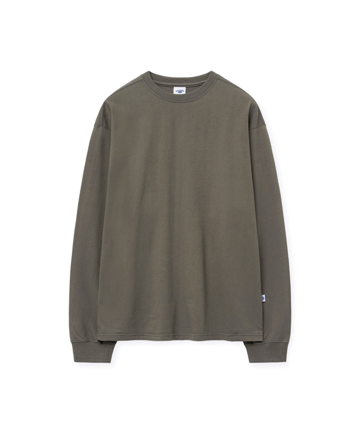 스탠즈(STENDS) [M~4XL] 헤비 롱 슬리브 티셔츠_애쉬 브라운