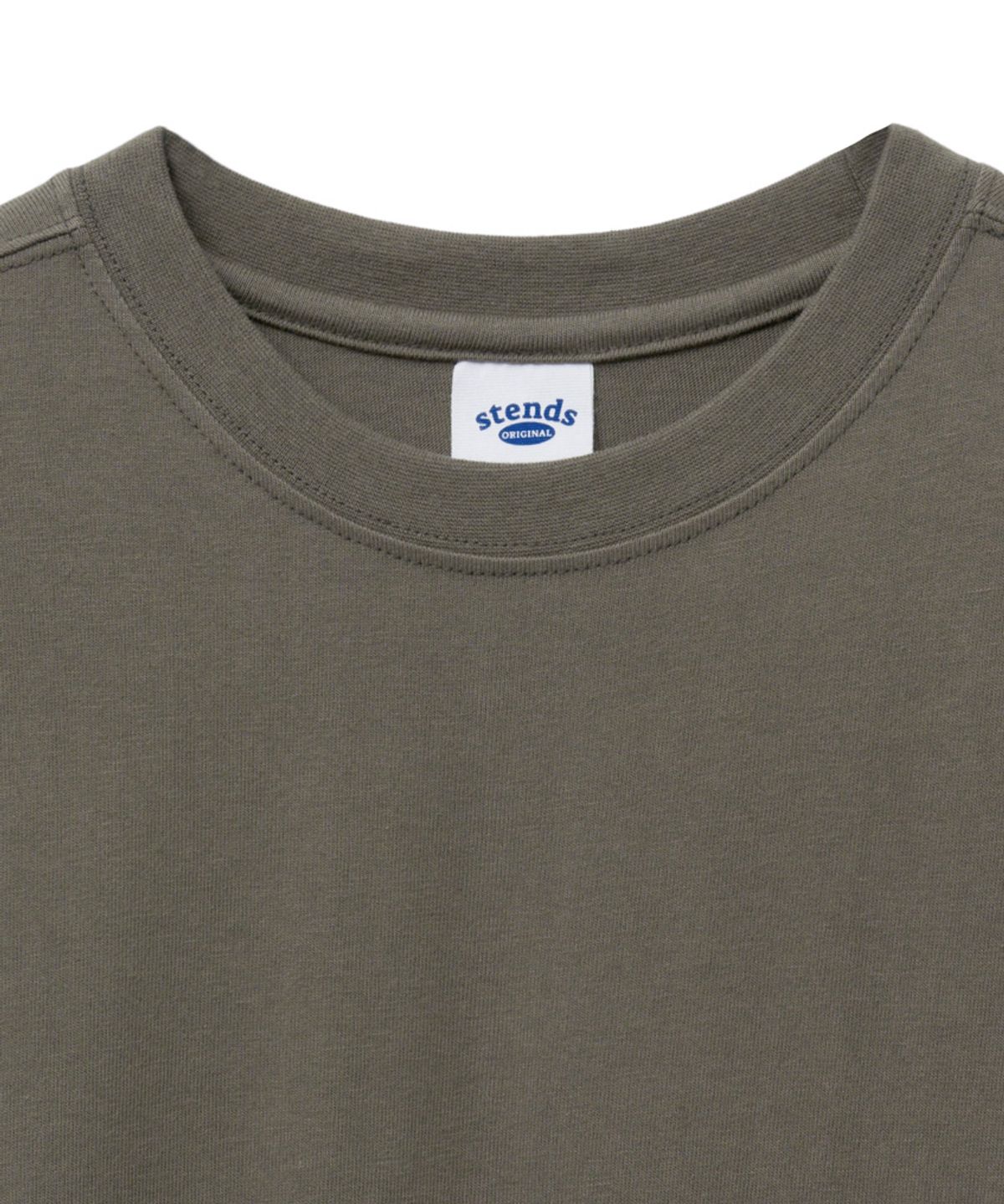 스탠즈(STENDS) [M~4XL] 헤비 롱 슬리브 티셔츠_애쉬 브라운